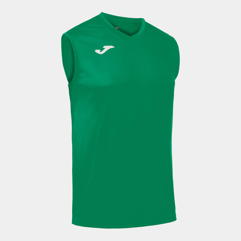 Camiseta Sin Mangas Baloncesto Niños Joma Combi Verde