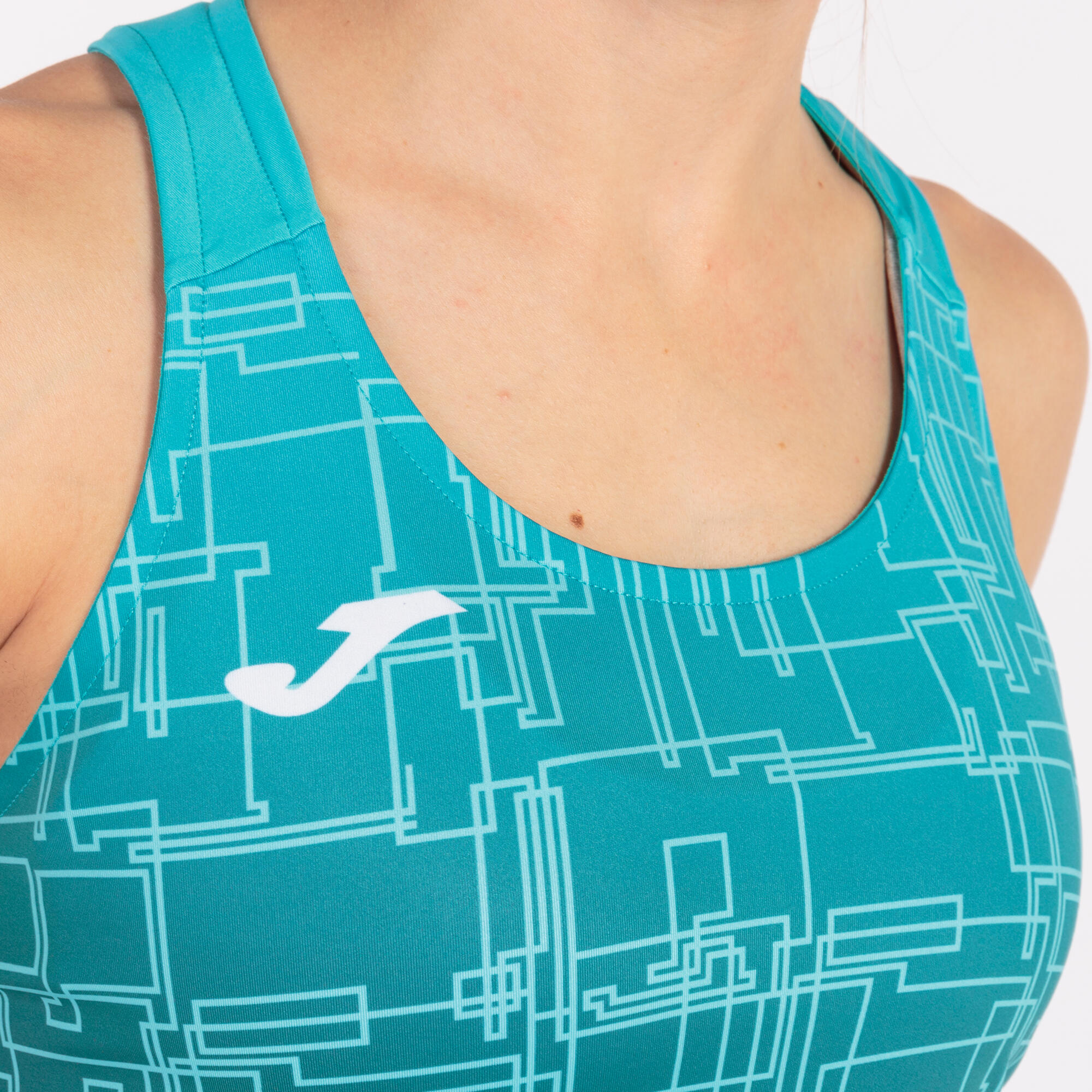 Camiseta Tirantes Running Niños Joma Elite VIII Turquesa 5/5