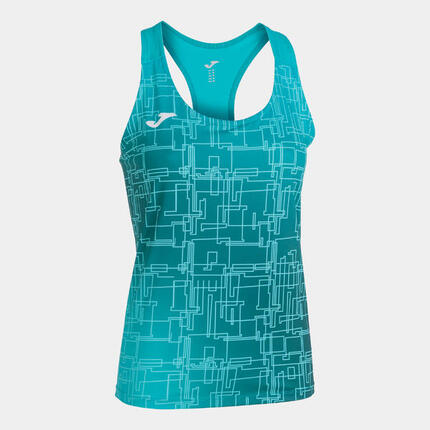 Débardeur Running Femme Joma Elite VIII Jaune Fluo
