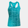 Camiseta Tirantes Running Mujer Joma Elite VIII Turquesa