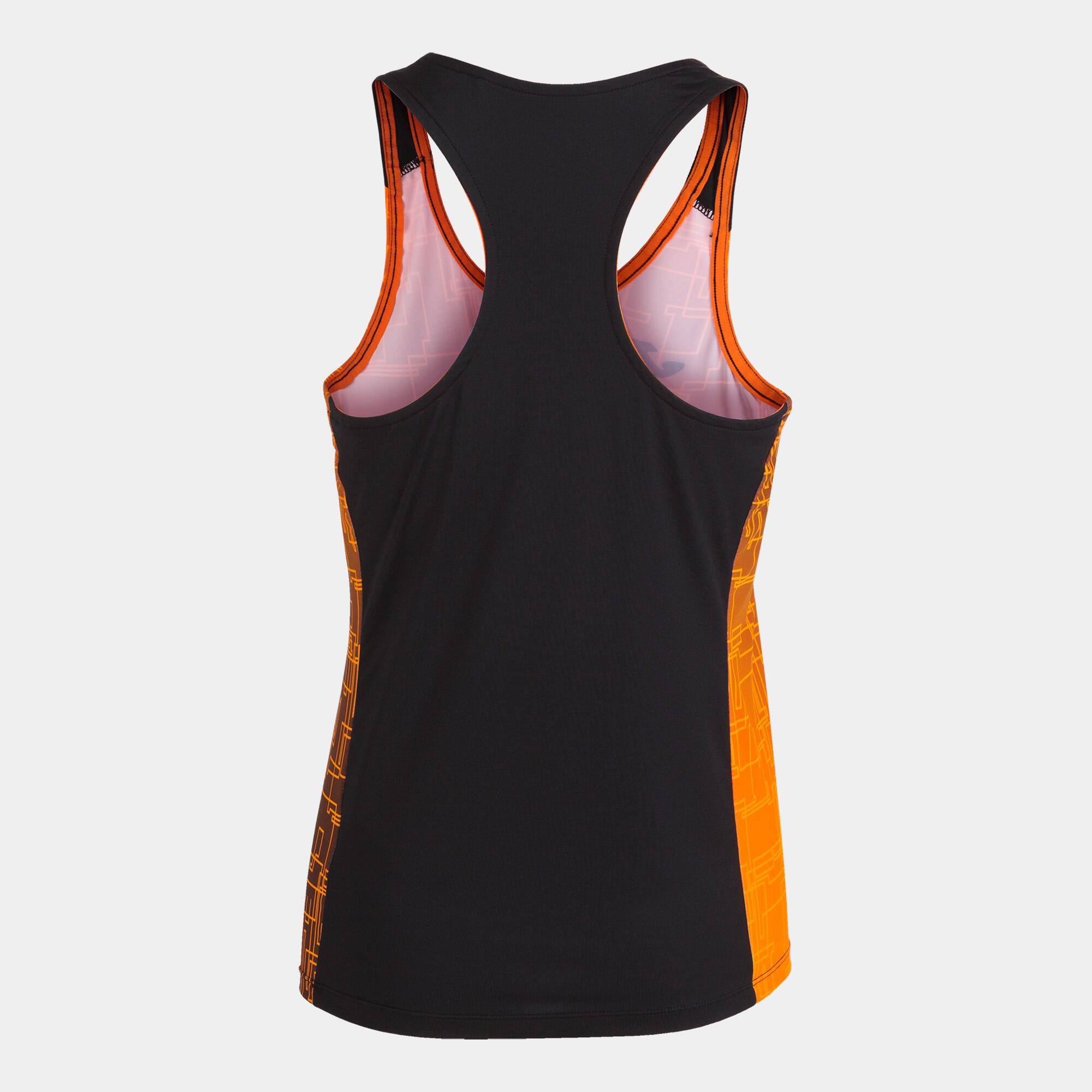 Camiseta Tirantes Running Mujer Joma Elite VIII Naranja 2/4