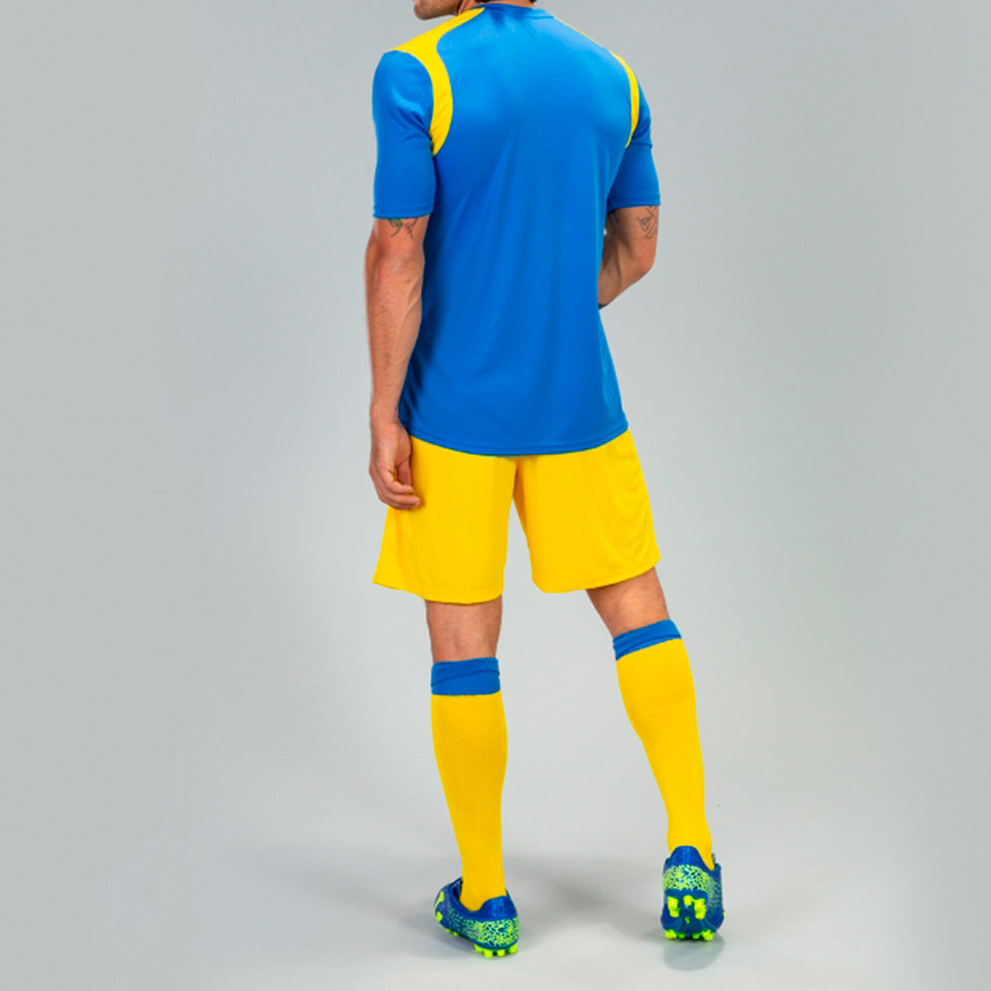 PANTALONCINO da calcio uomo joma giallo 3/7