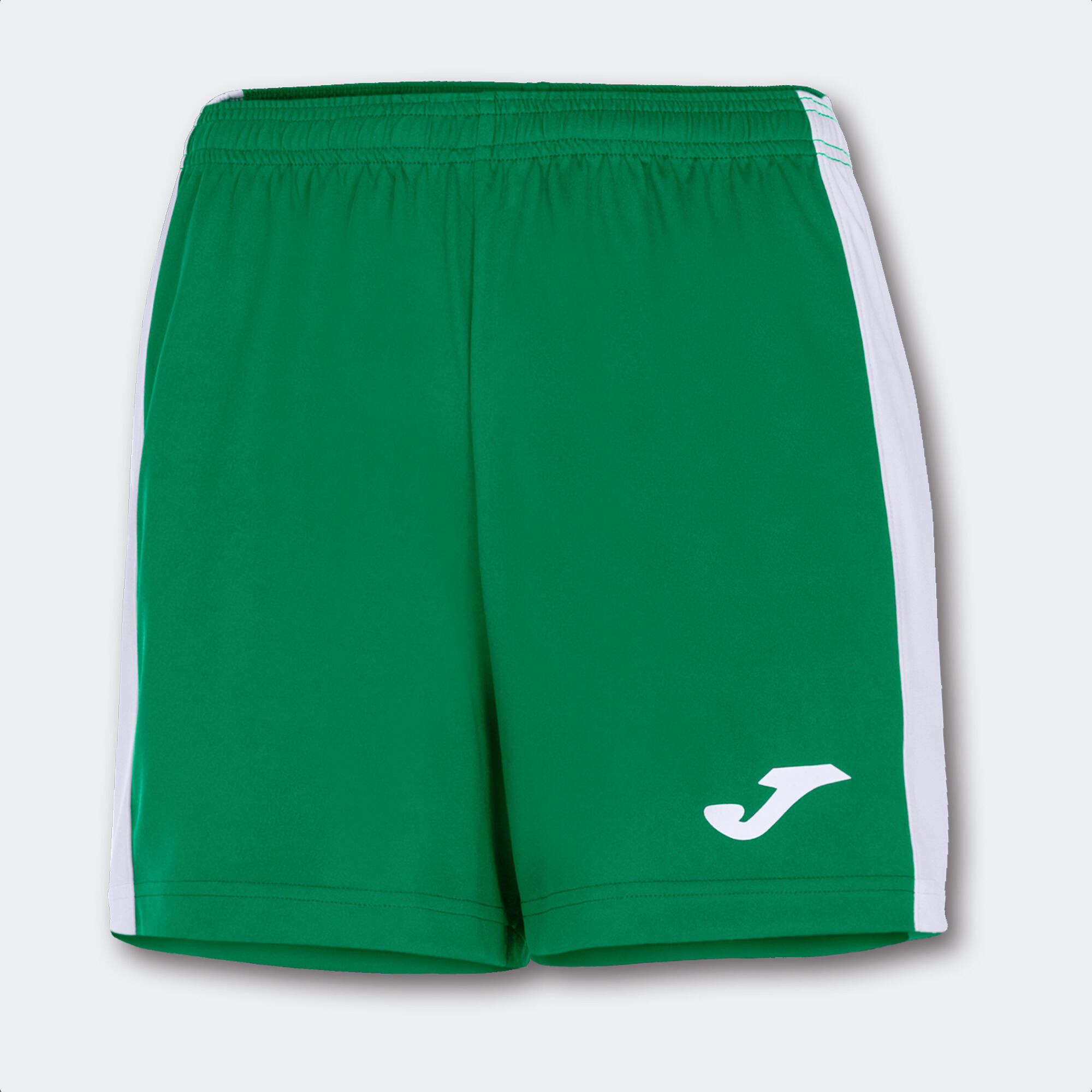 Joma - Short Football Femme Joma Maxi Vert - Short - Blanc|vert - 42 M/l - Decathlon