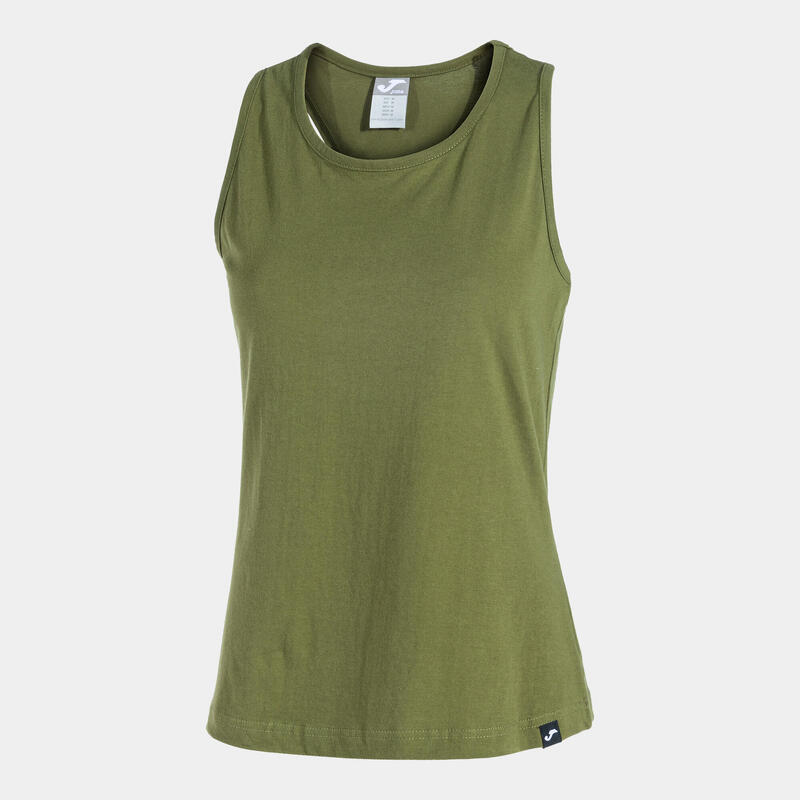 Camiseta Tirantes Fitness Mujer Joma Oasis Caqui