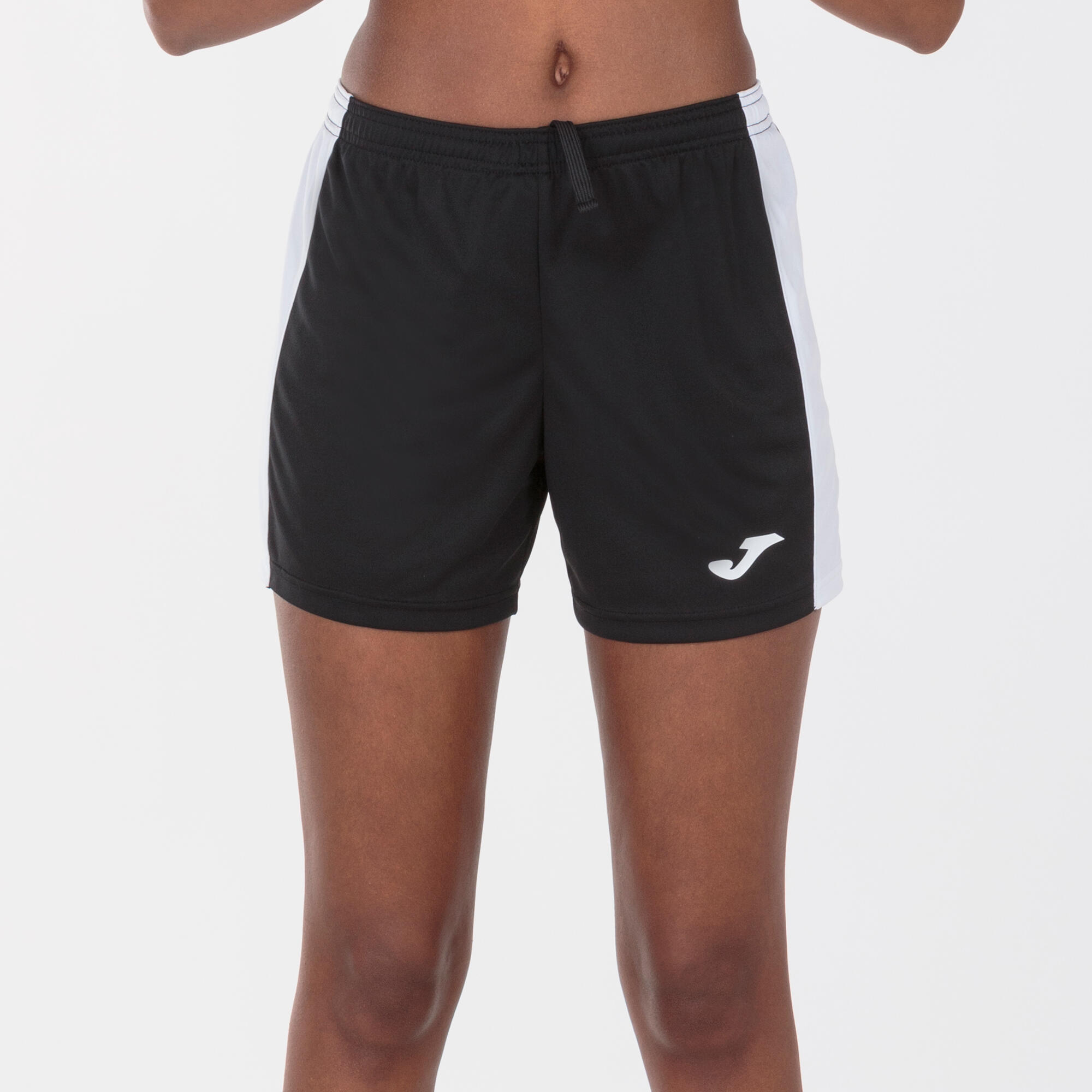 Joma - Short Football Femme Joma Maxi Noir - Short - Blanc|noir - 42 M/l - Decathlon