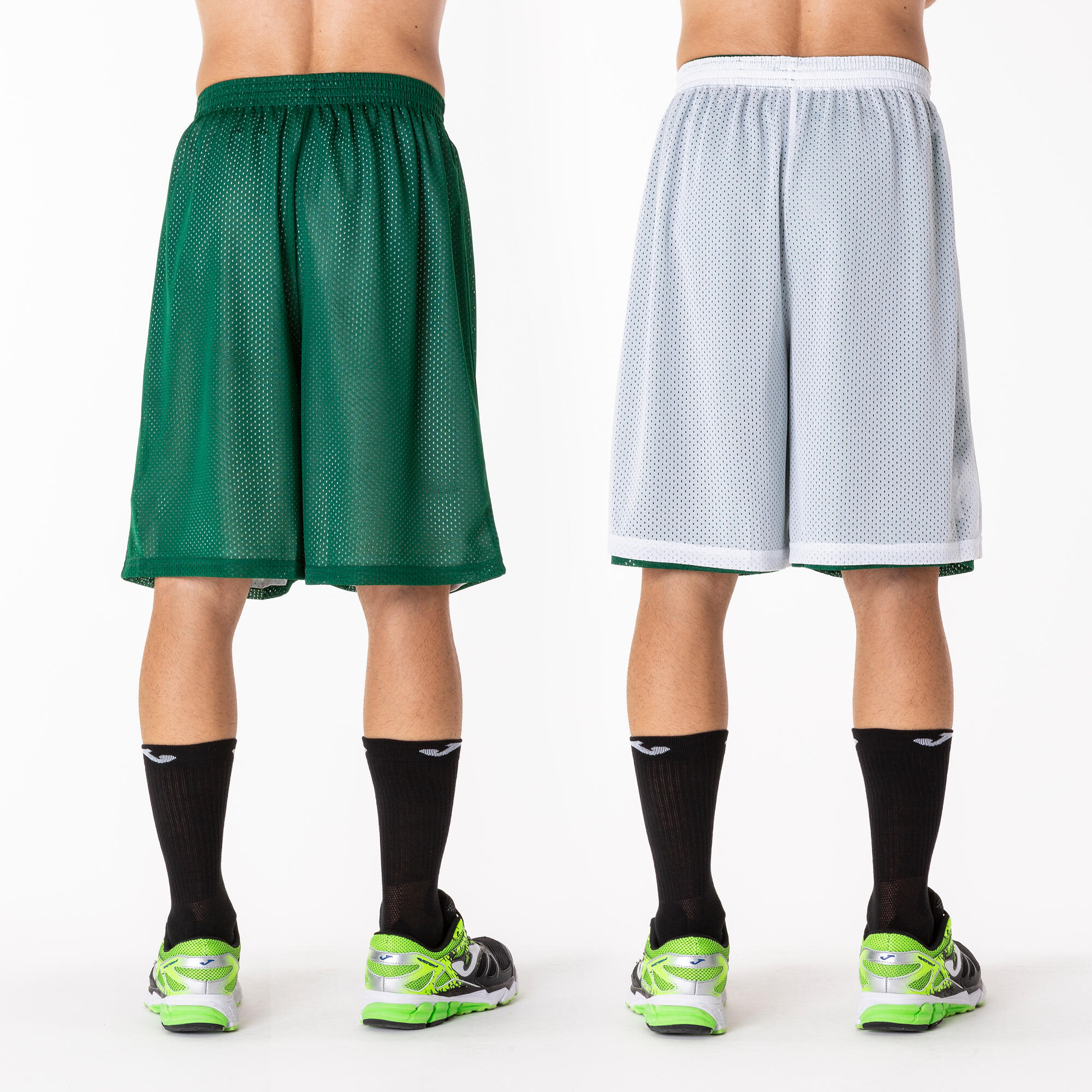 Short Basket-Ball Homme Joma ROOKIE Vert 3/5
