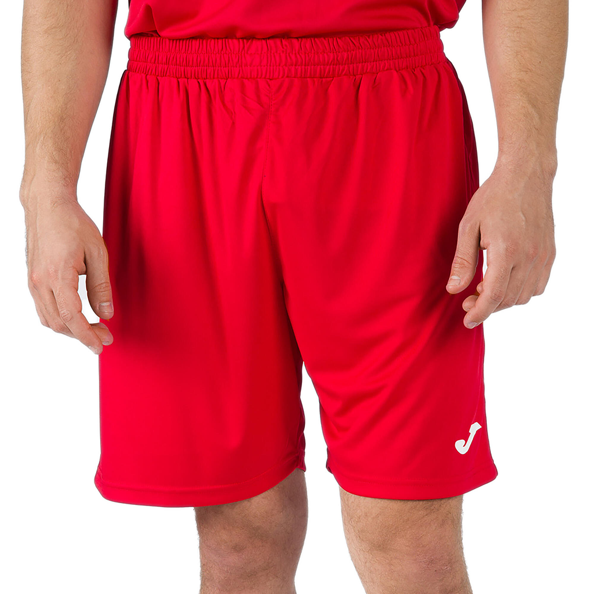 Calções Futebol Homem Joma Nobel Vermelho 5/7