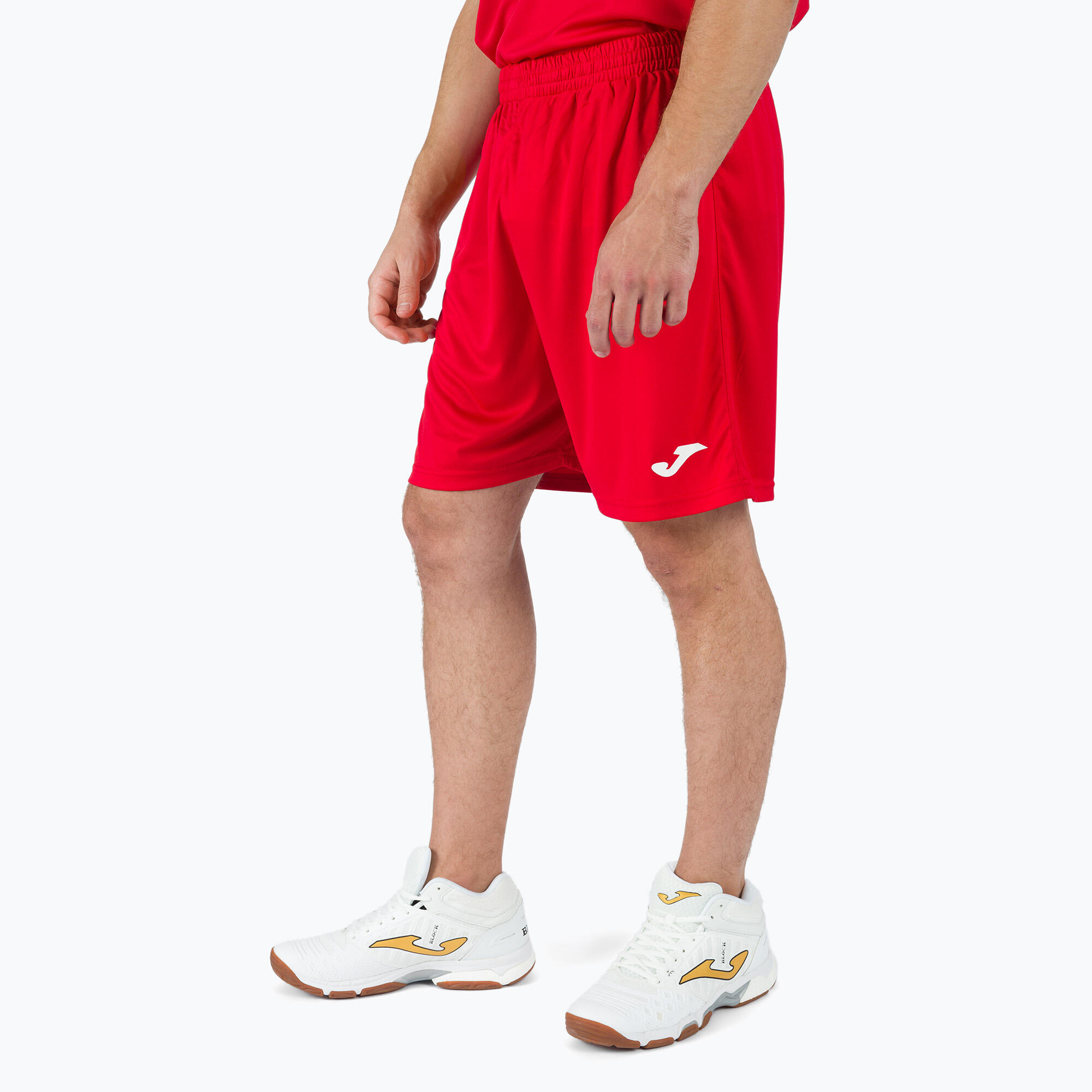 Calções Futebol Homem Joma Nobel Vermelho 2/7