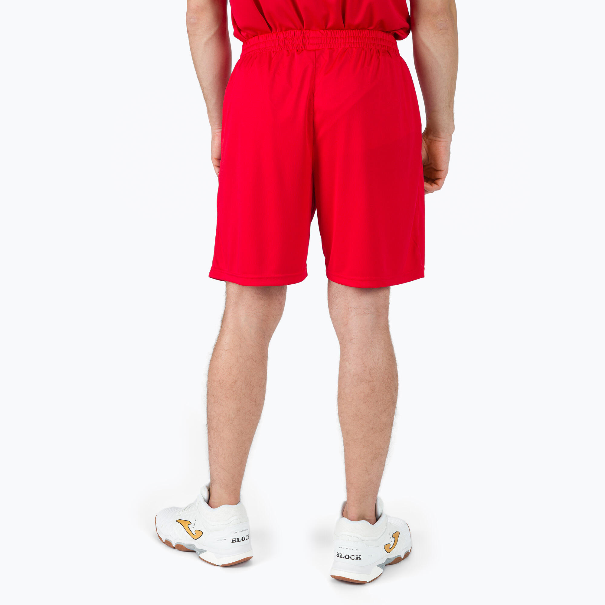 Calções Futebol Homem Joma Nobel Vermelho 3/7