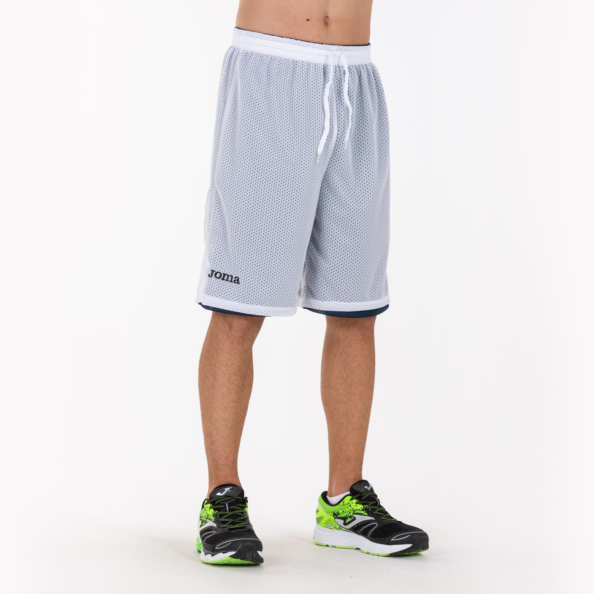 Short Basket-Ball Homme Joma ROOKIE Bleu Marine 3/5
