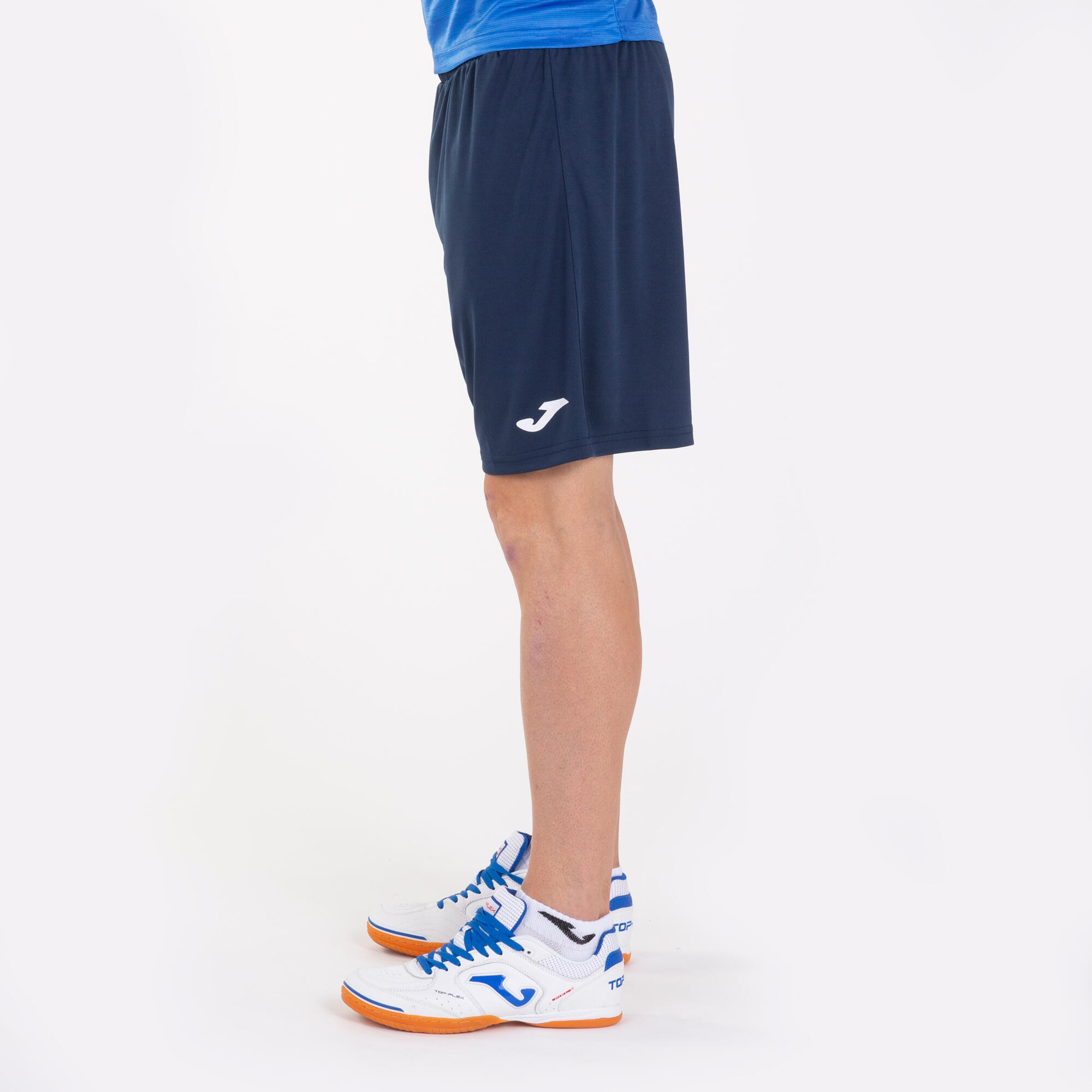 Short Football Homme Joma Nobel Bleu Marine 4/7