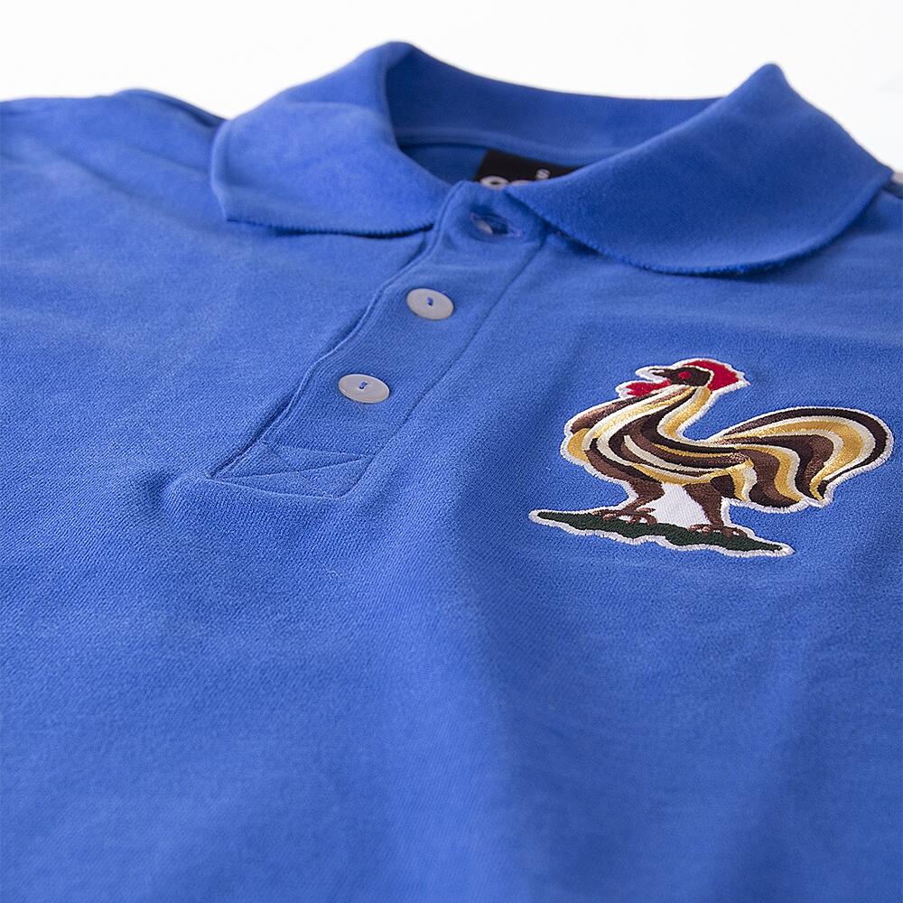 Retro Voetbalshirt - Heren - Frankrijk 1950 - Blauw 4/7