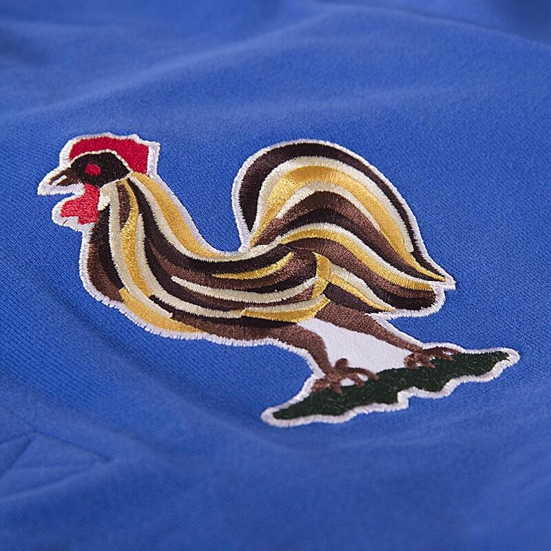 Frankrijk 1950's Retro Voetbal Shirt