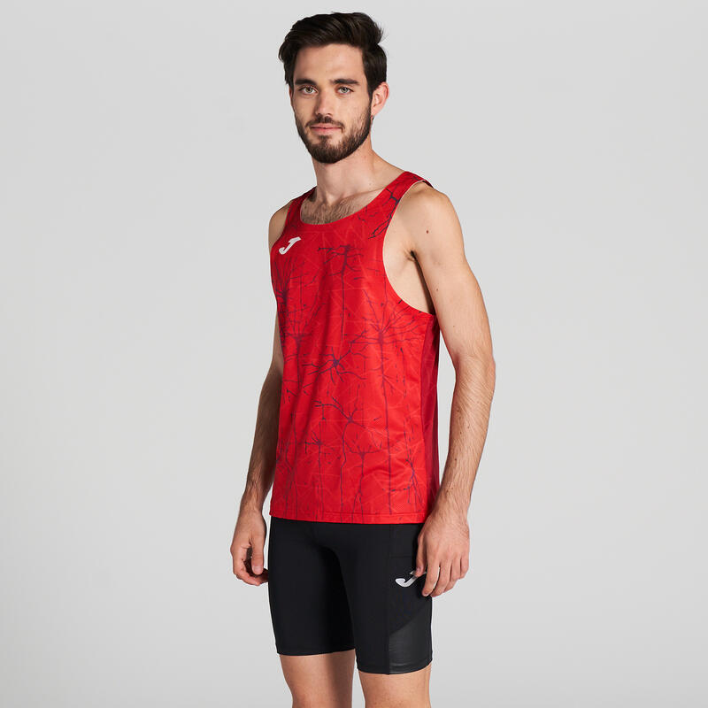 Débardeur Running Homme Joma Elite IX Rouge