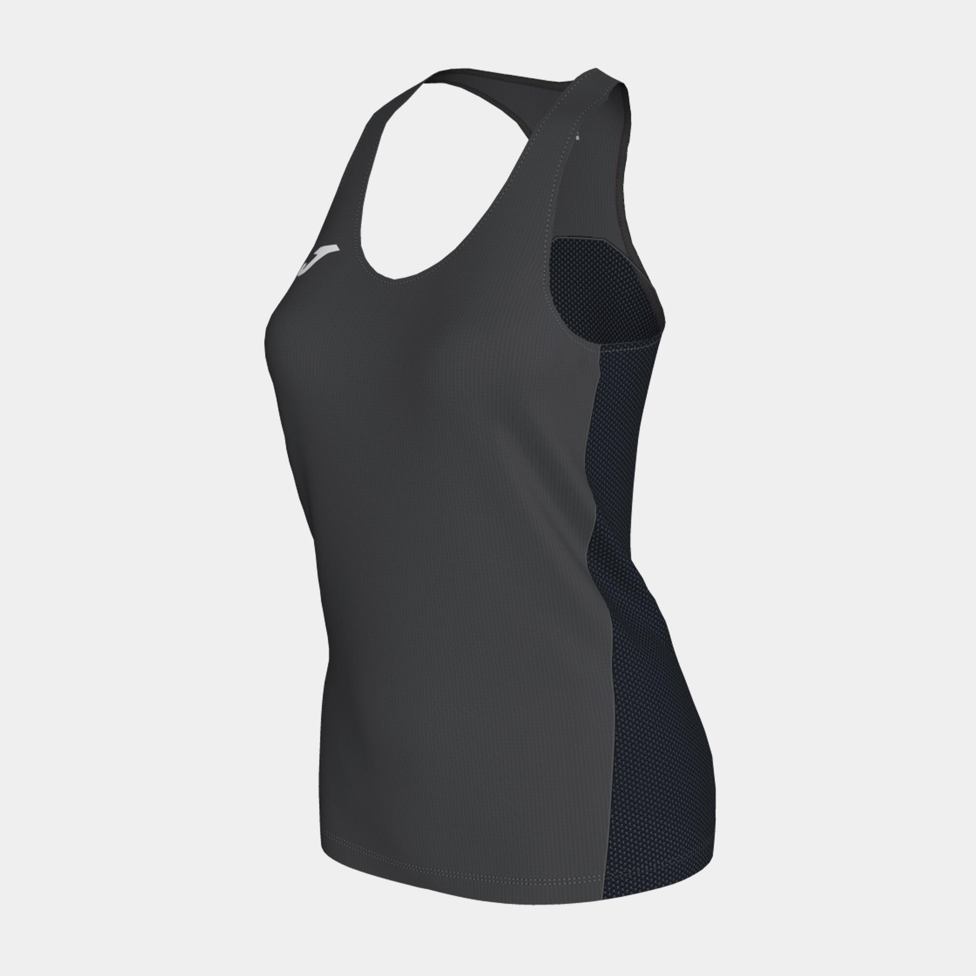Camiseta Tirantes Running Niños Joma R-Winner Antracita 4/4