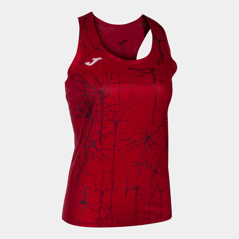 Camiseta Tirantes Running Niños Joma Elite IX Rojo