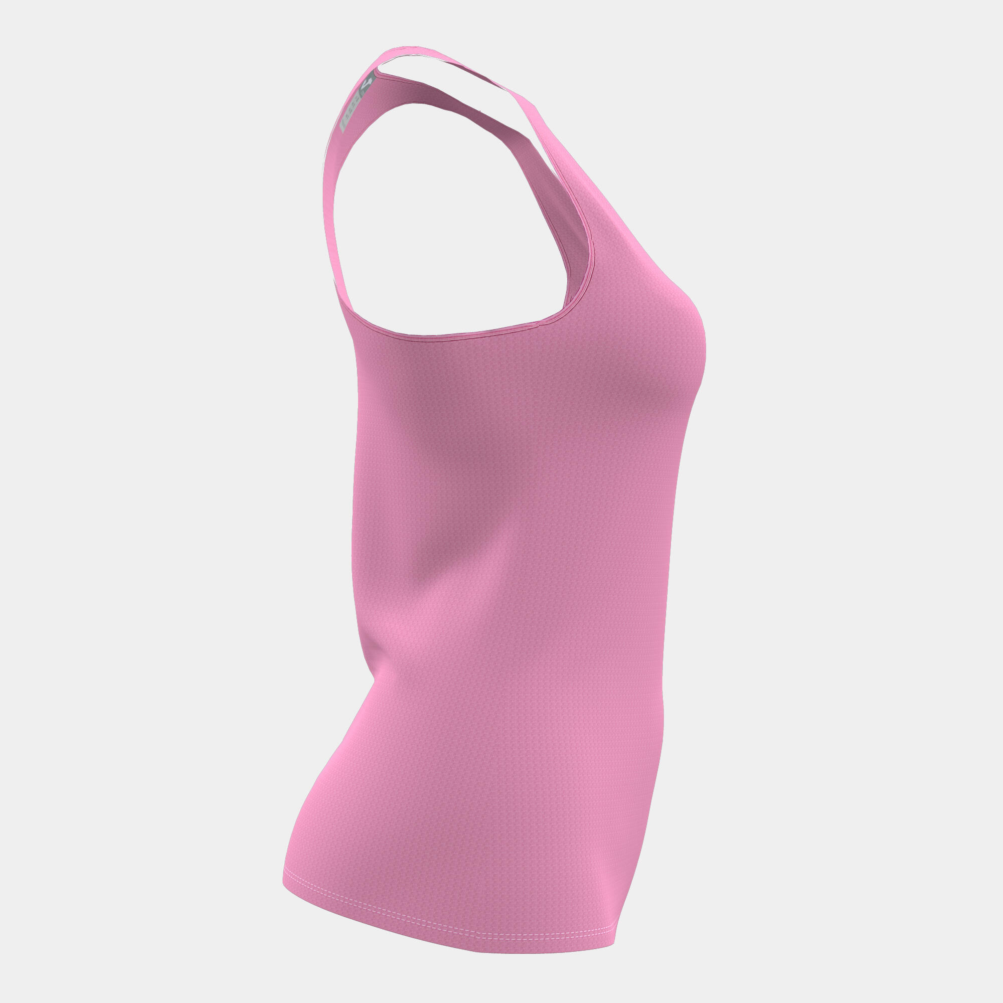 T-Shirt De Alça Fitness Mulher Joma Oasis Rosa 2/4