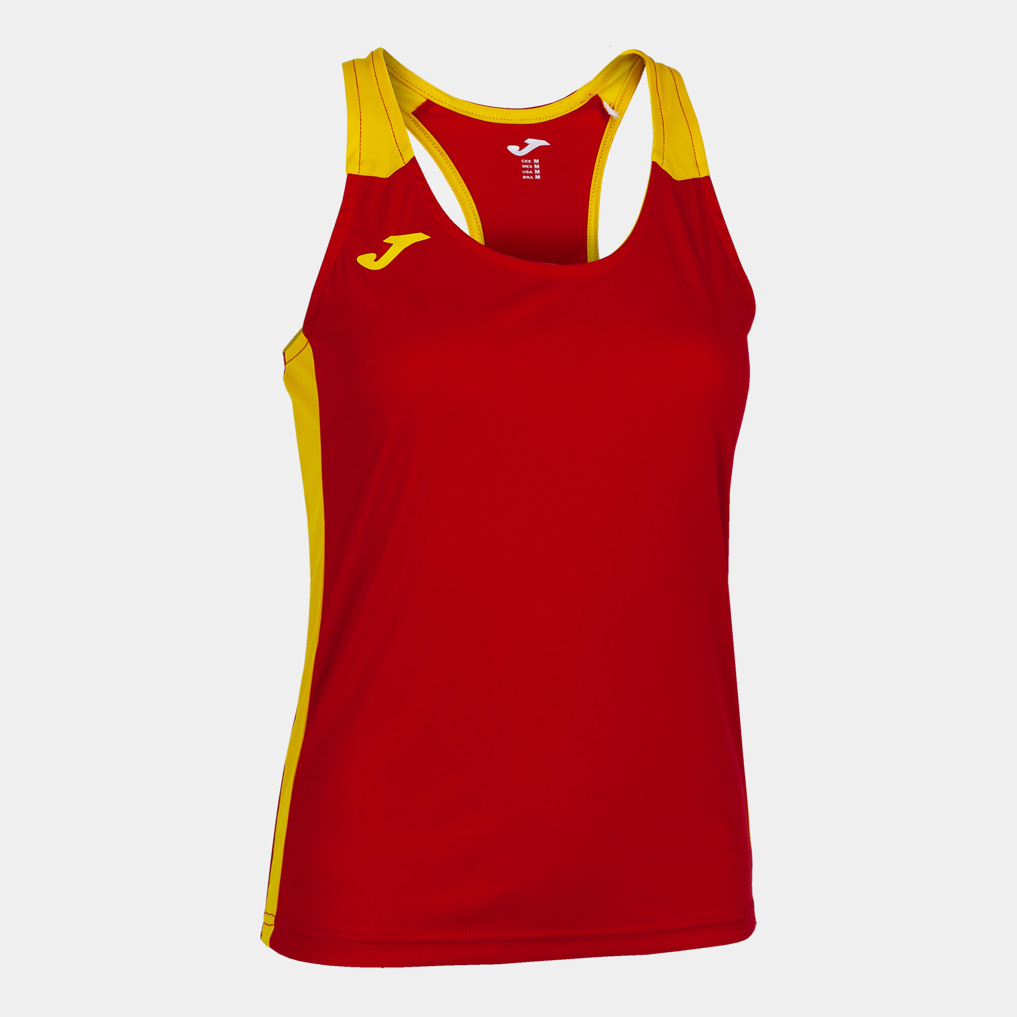 JOMA Camiseta Tirantes Running Mujer Joma Record II Rojo