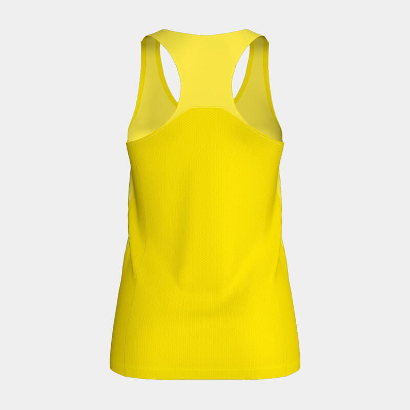 Camiseta Tirantes Running Mujer Joma R-Winner Amarillo