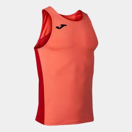 Camiseta Tirantes Running Hombre Joma R-Winner Naranja Flúor