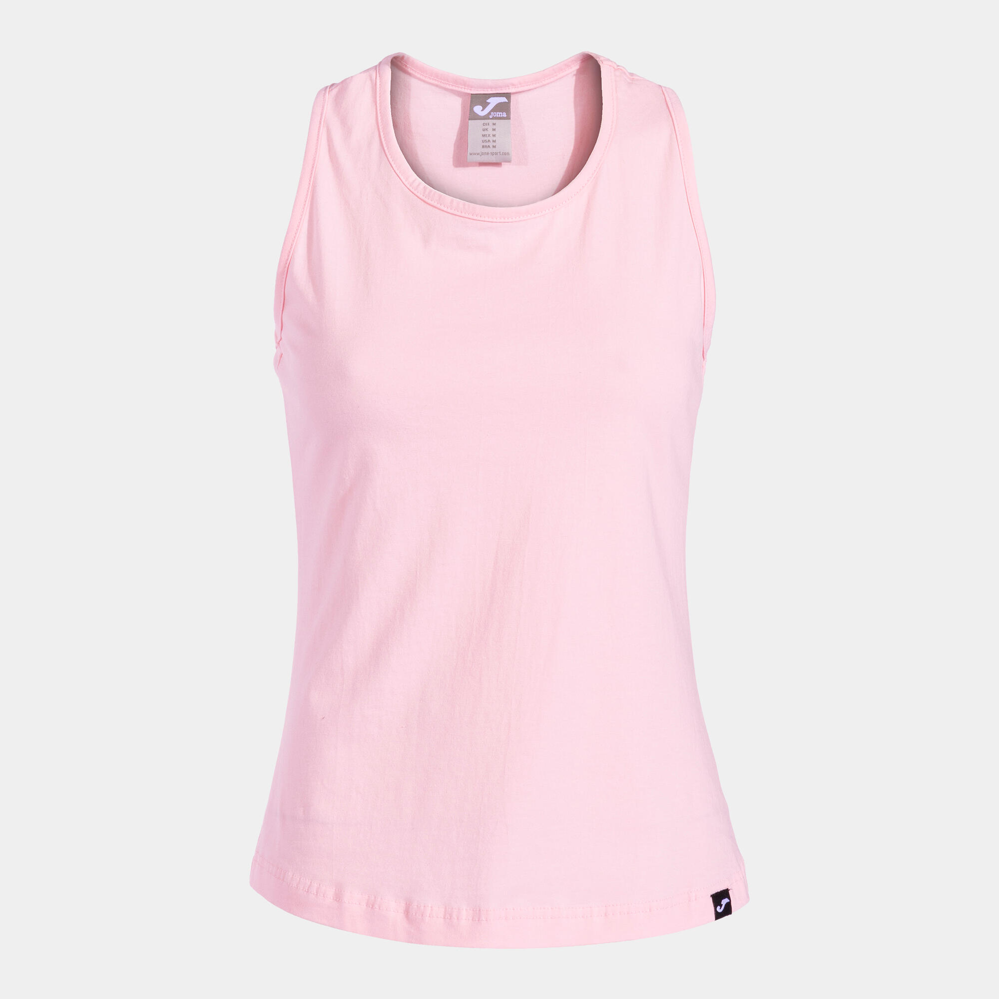 Camiseta Tirantes Fitness Mujer Joma Oasis Rosa 4/4