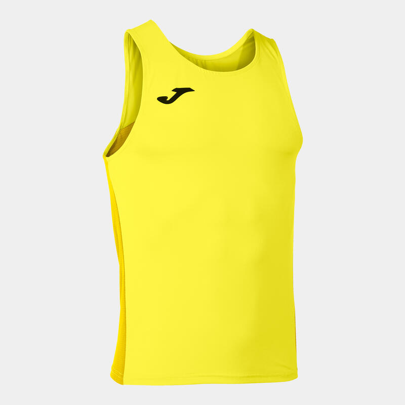 Camiseta Tirantes Running Hombre Joma R-Winner Amarillo