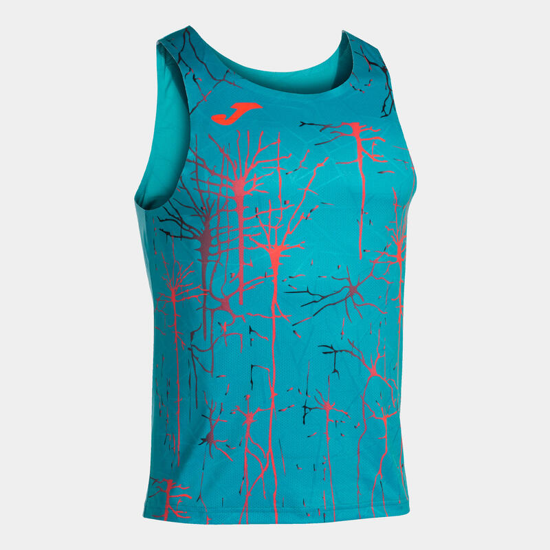 Débardeur Running Homme Joma Elite IX Turquoise