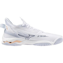 Calzado balonmano Mujer Mizuno Wave Mirage 5 Blanco