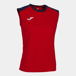 Camiseta Tirantes Voleibol Mujer Joma Eco Championship Rojo