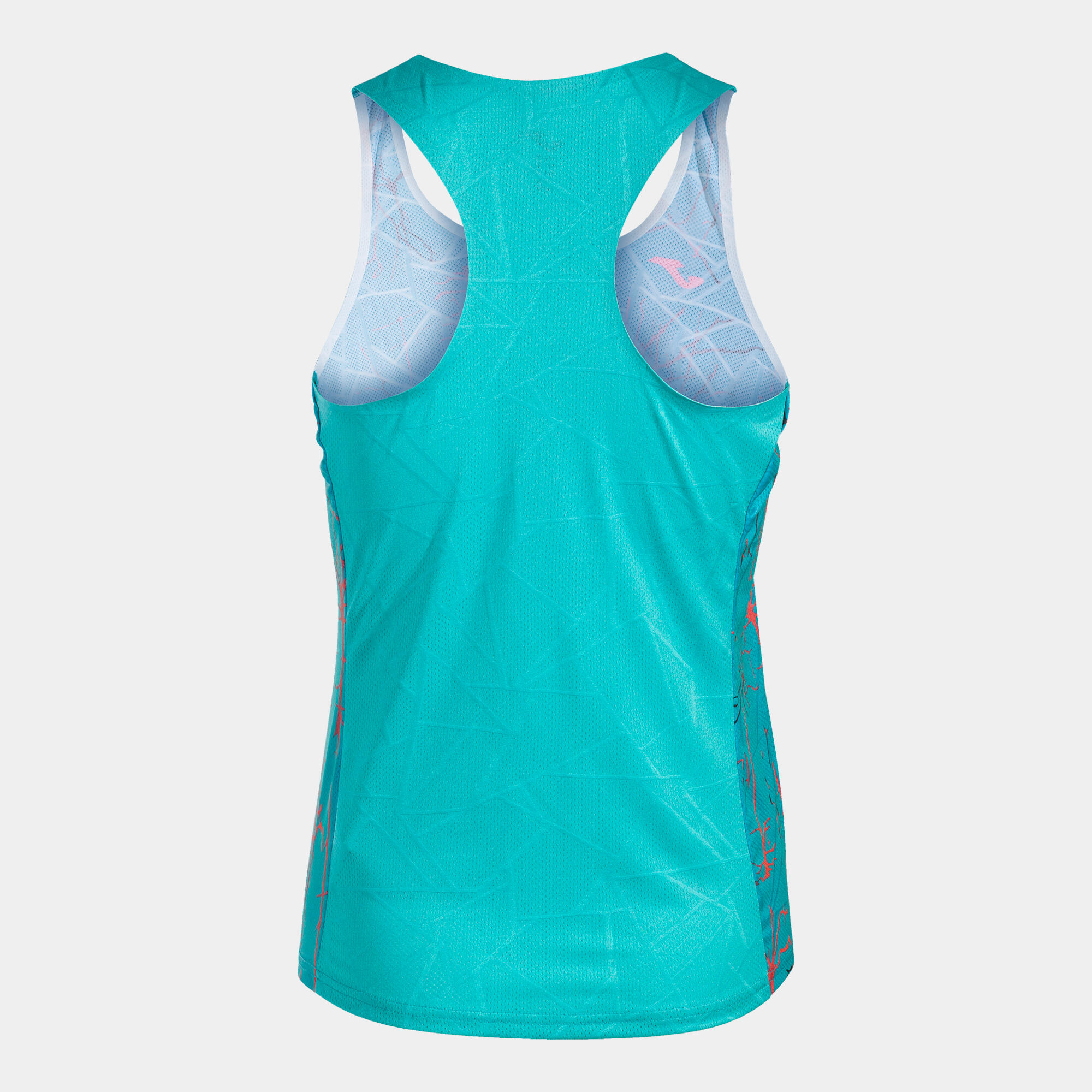 Camiseta Tirantes Running Mujer Joma Elite IX Turquesa 3/5