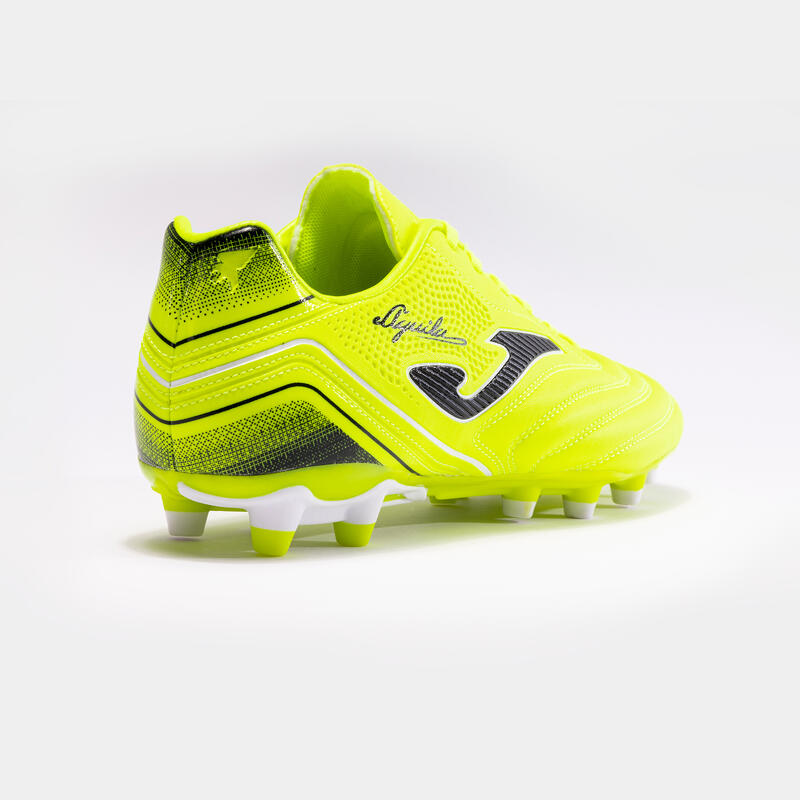 Ghete fotbal barbati Joma Aguila 2409 FG Galben 42.5 Teren gazon natural