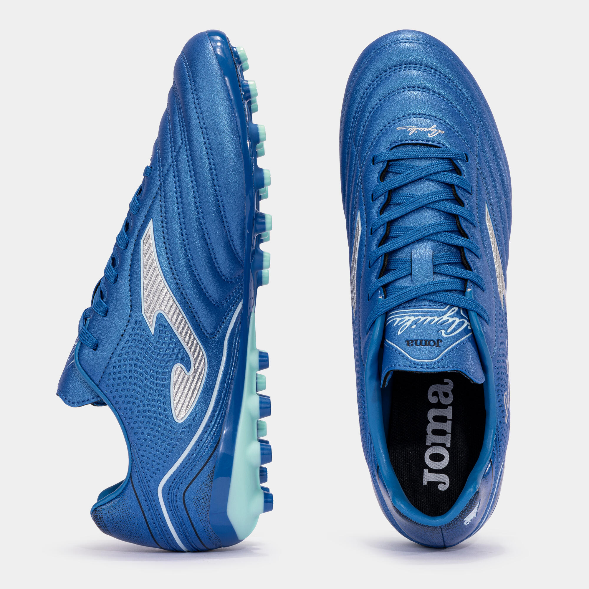 Botas Fútbol Fútbol Adulto Joma Aguila 24 AG Royal 4/6