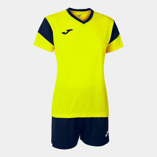 Ensemble Football Femme Joma Phoenix Jaune Fluo