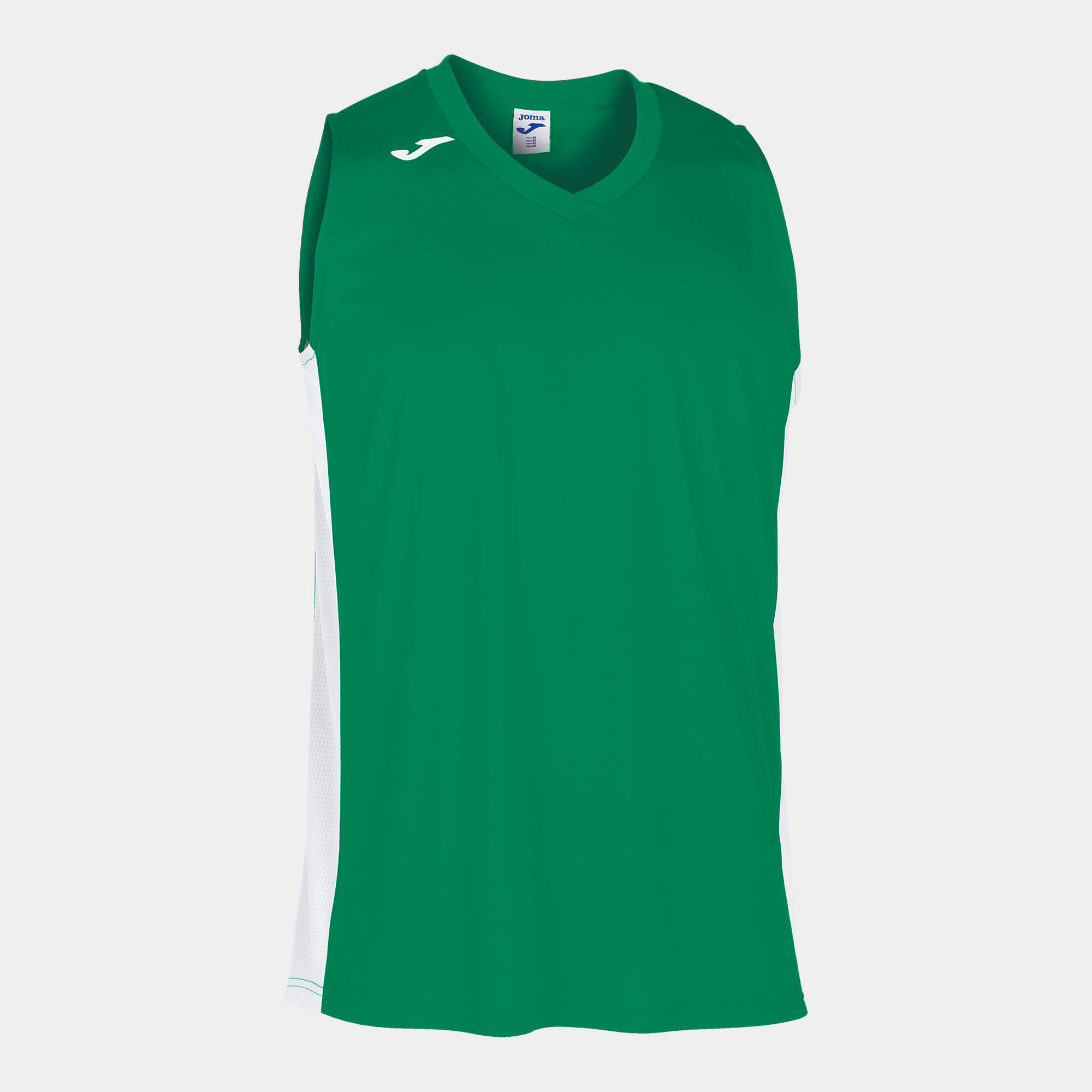 Joma - Débardeur Sans Manches Basket-ball Homme Joma Cancha Iii Vert - T-shirt Sans Manche - Blanc|vert - 52 2xl - Decathlon