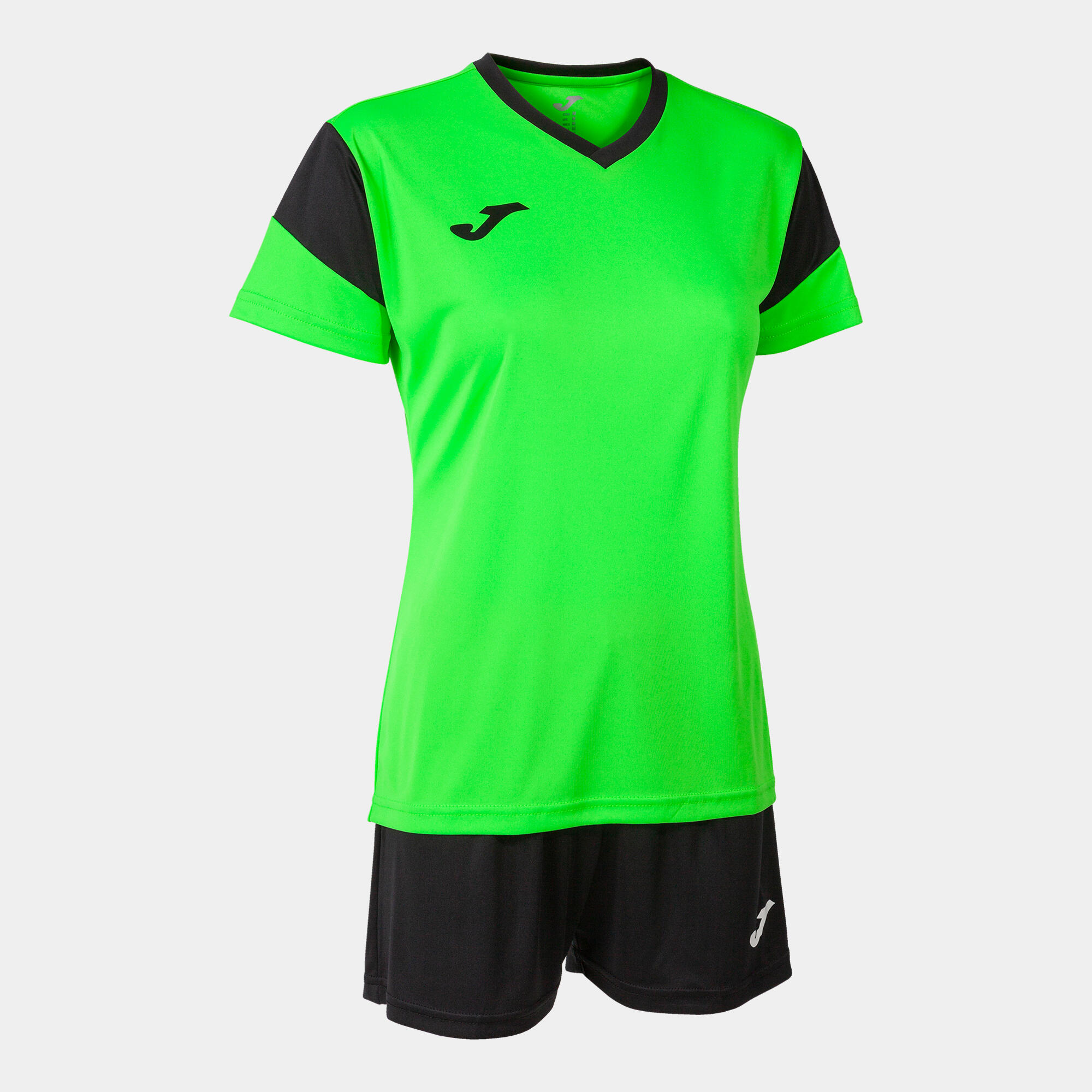 Joma - Ensemble Football Femme Joma Phoenix Vert Fluo - Tenue De Football - Noir|vert - 42 M/l - Decathlon