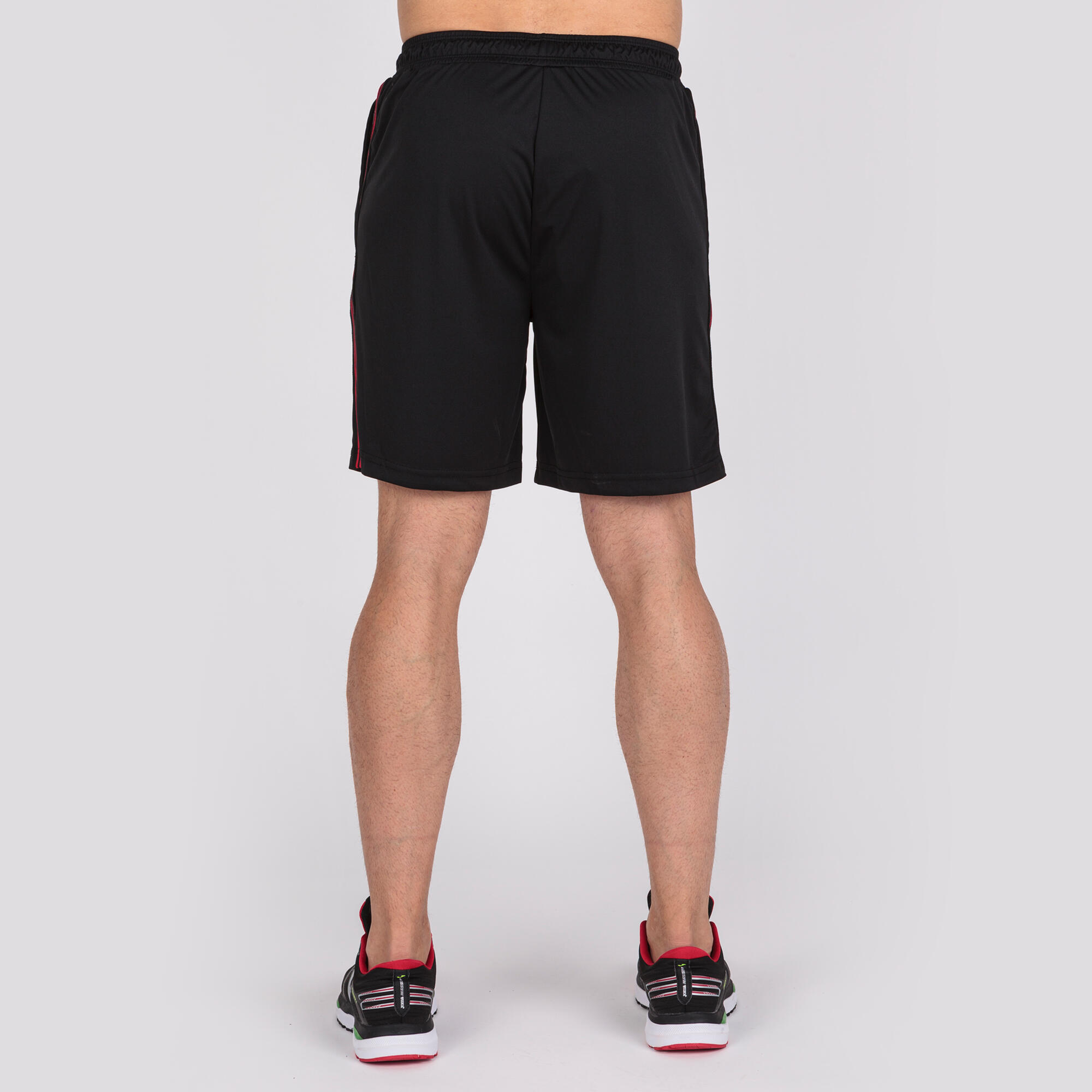 Bermuda Fútbol Niños Joma Classic Negro 3/5