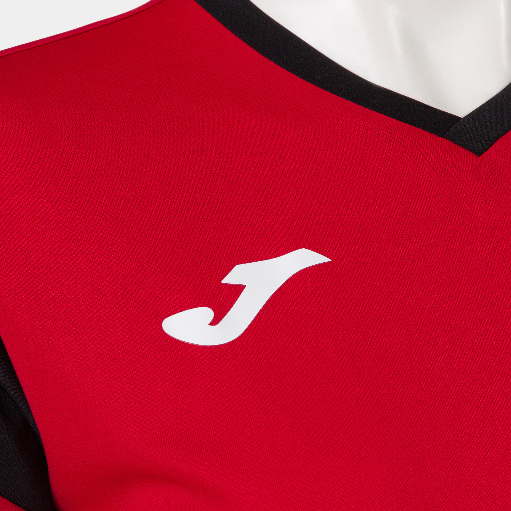 Set Fútbol Mujer Joma Phoenix Rojo 3/4
