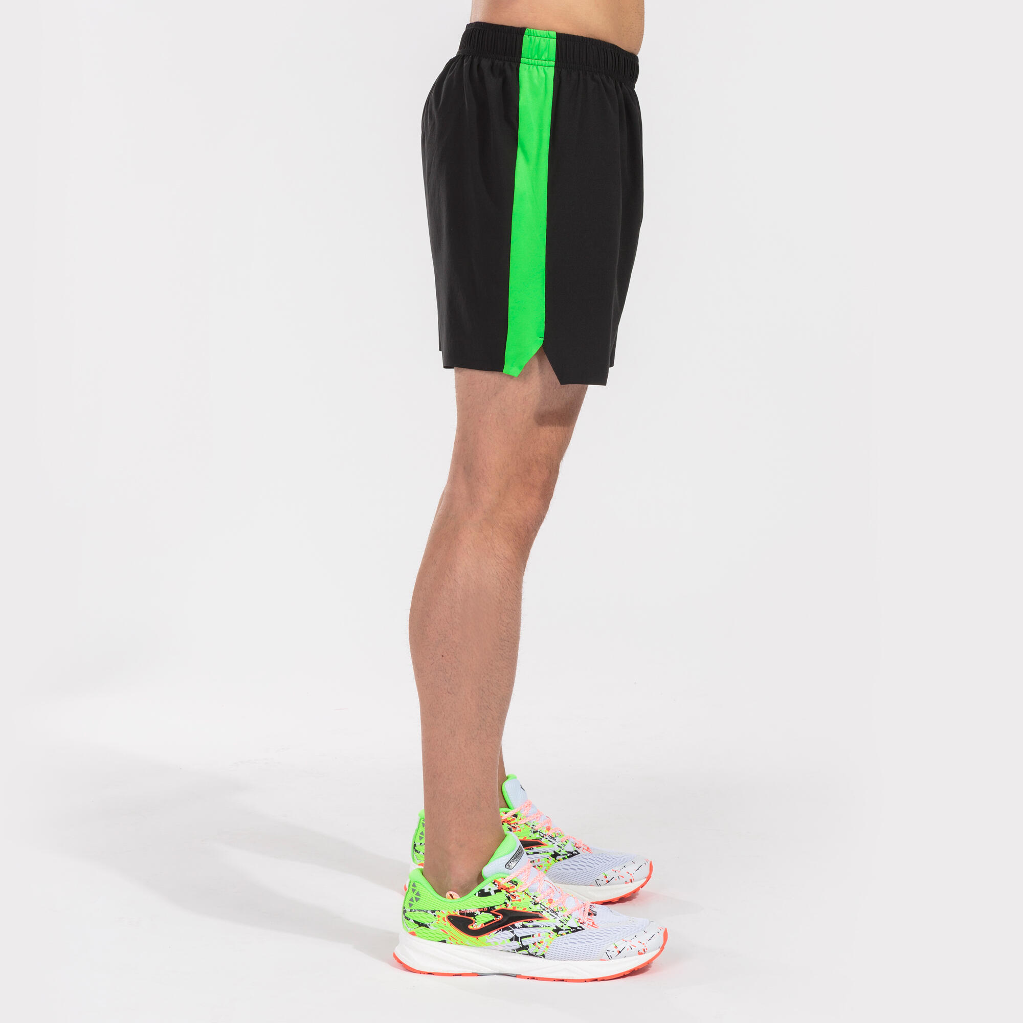 Short Running Homme Joma Elite VII Noir 5/5