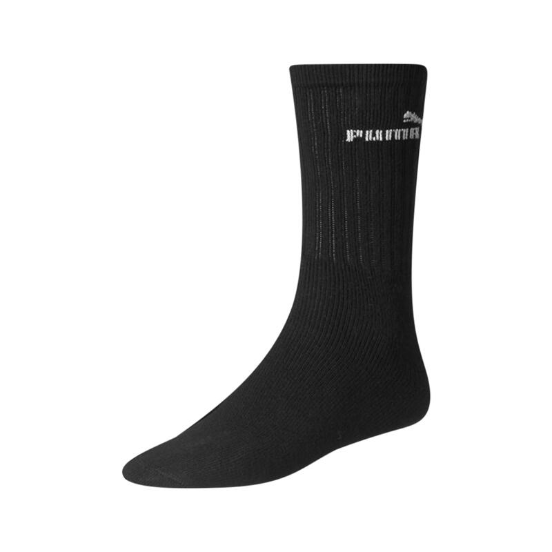 Socken für HerrenDamen Unisex (3erPack) Damen und Herren Schwarz