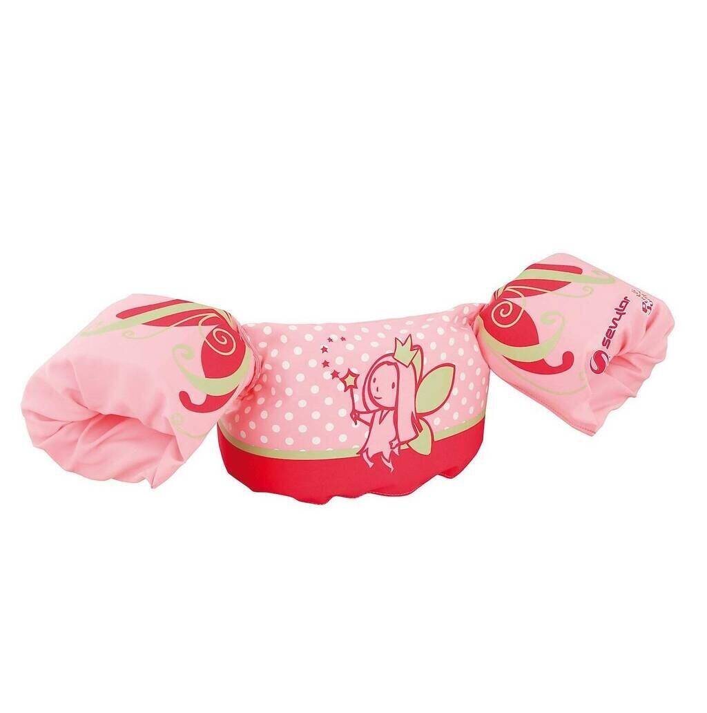 Kids Puddle Jumper Swim Adjustable Pool Armband & Waistband, 2 to 6 Year l 15 to 30 Kg, Pink
