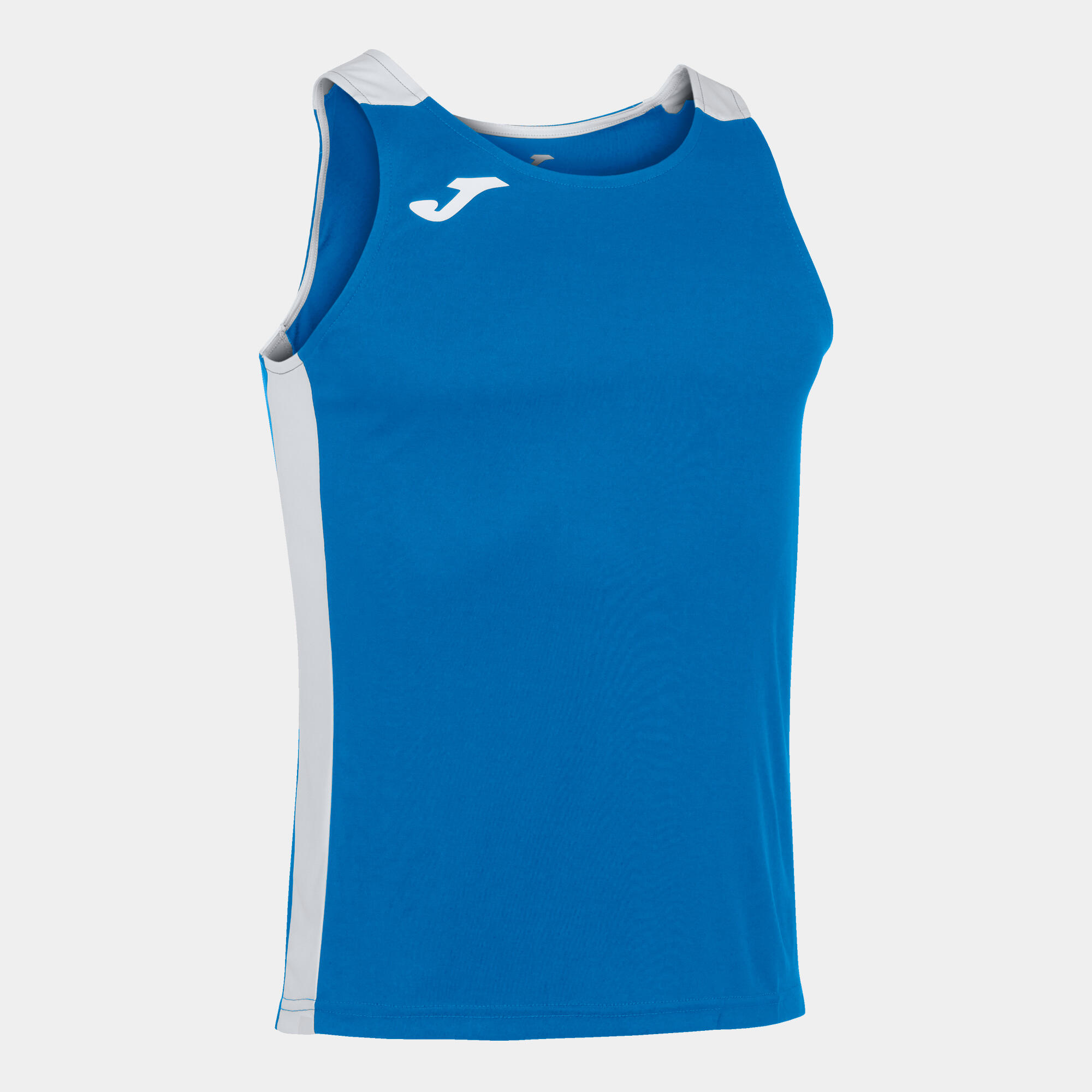 Joma - Débardeur Running Homme Joma Record Ii Bleu Roi - T-shirt Sans Manche - Blanc|bleu - 48 Xl - Decathlon