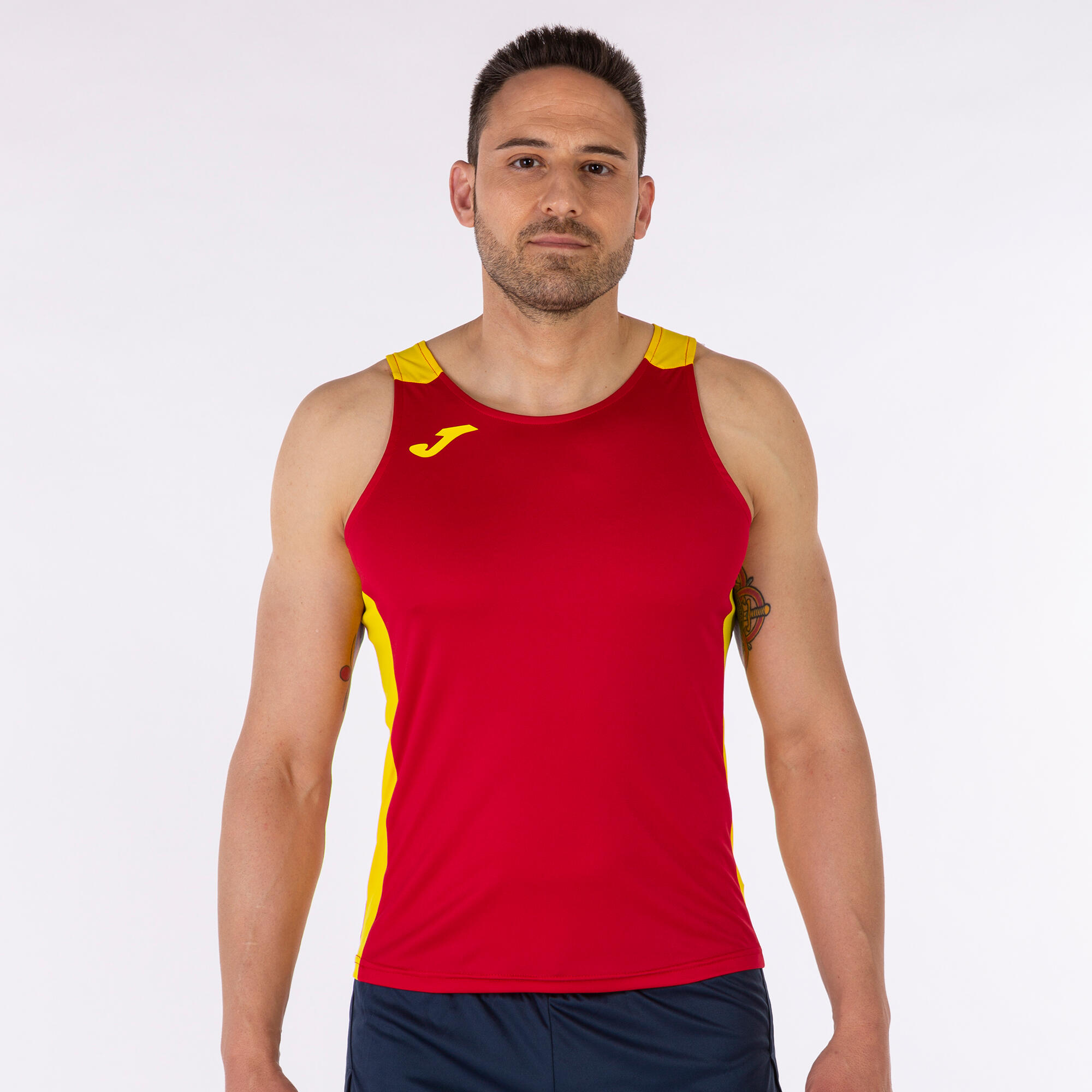 Débardeur Running Homme Joma Record II Rouge 2/5