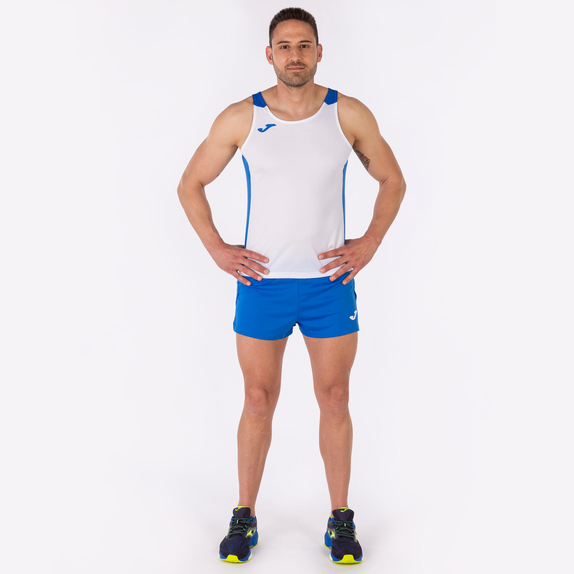 Débardeur Running Enfants Joma Record II Blanc 4/5