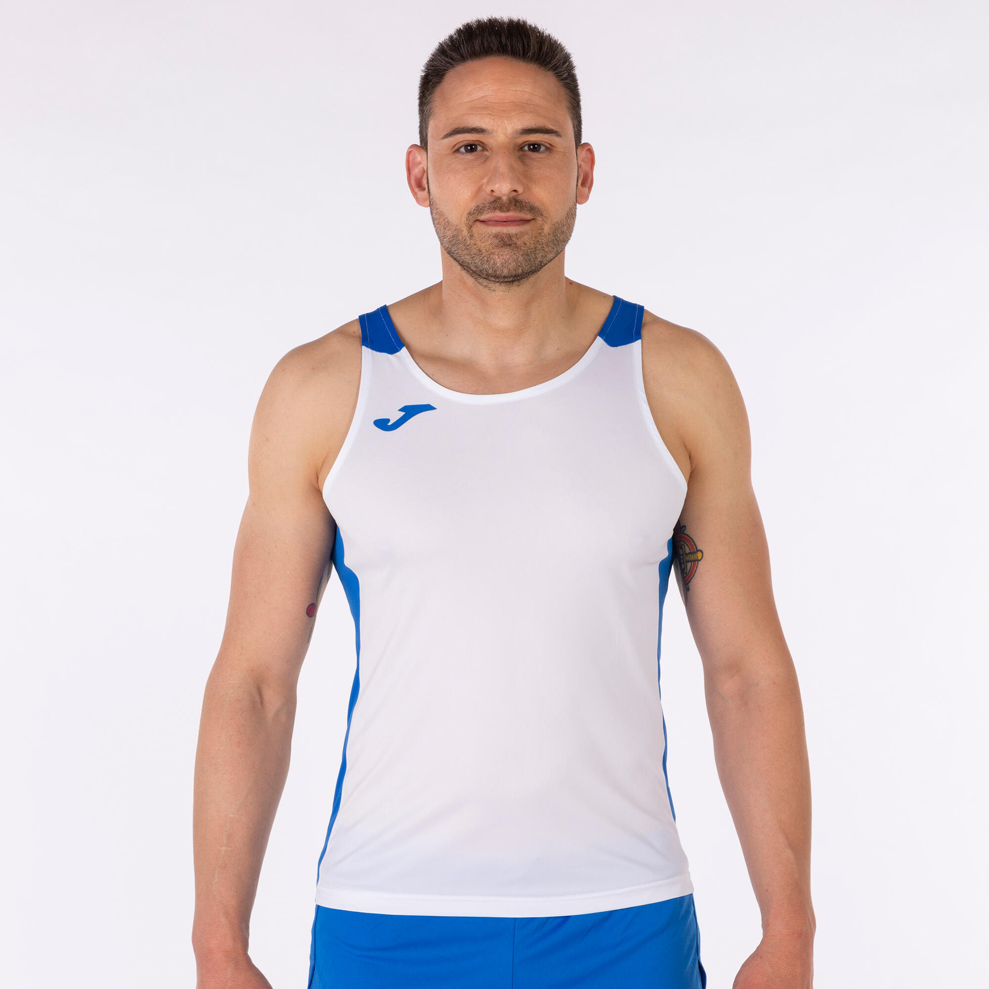Débardeur Running Enfants Joma Record II Blanc 2/5