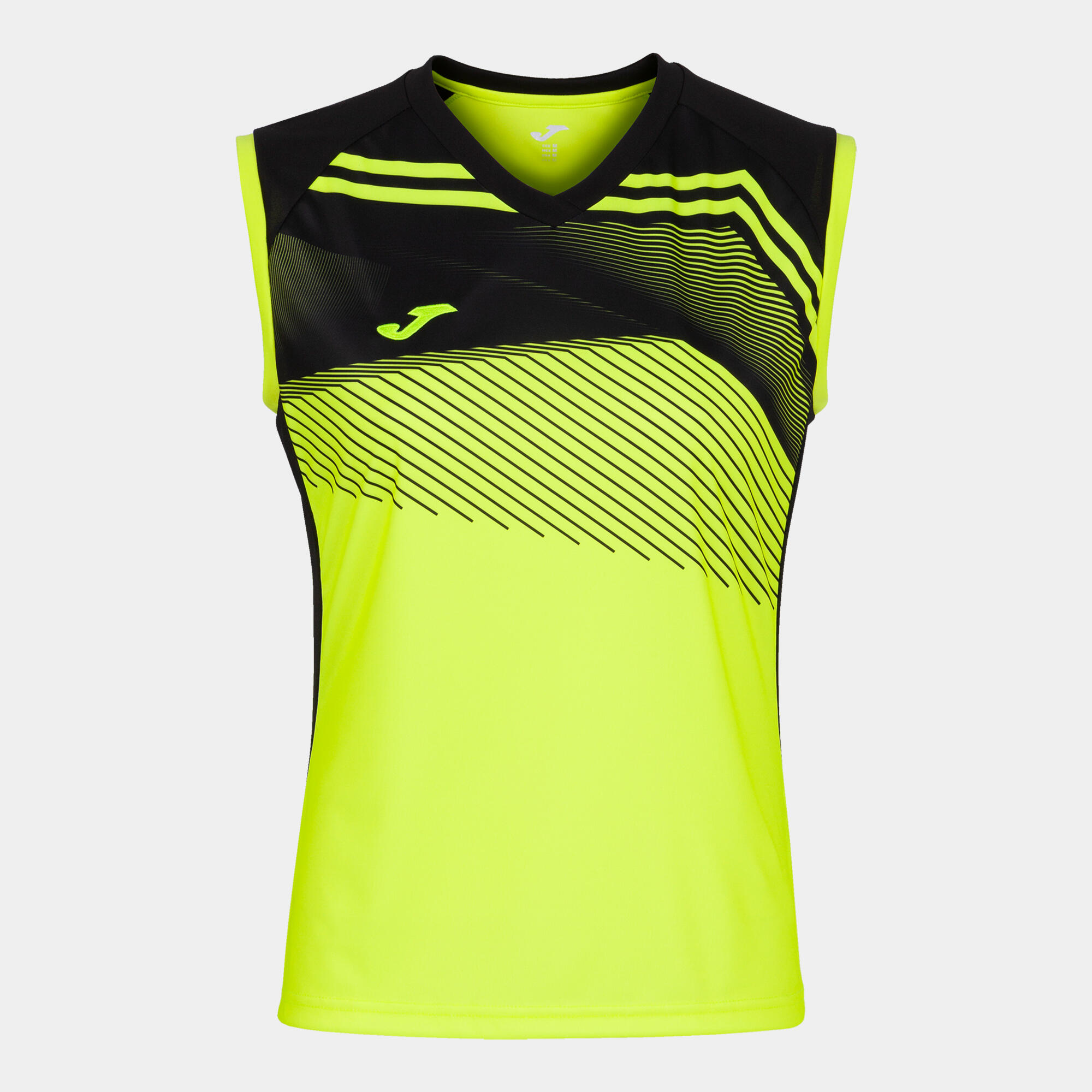Débardeur Sans Manches Football Femme Joma Supernova II Jaune Fluo 5/5