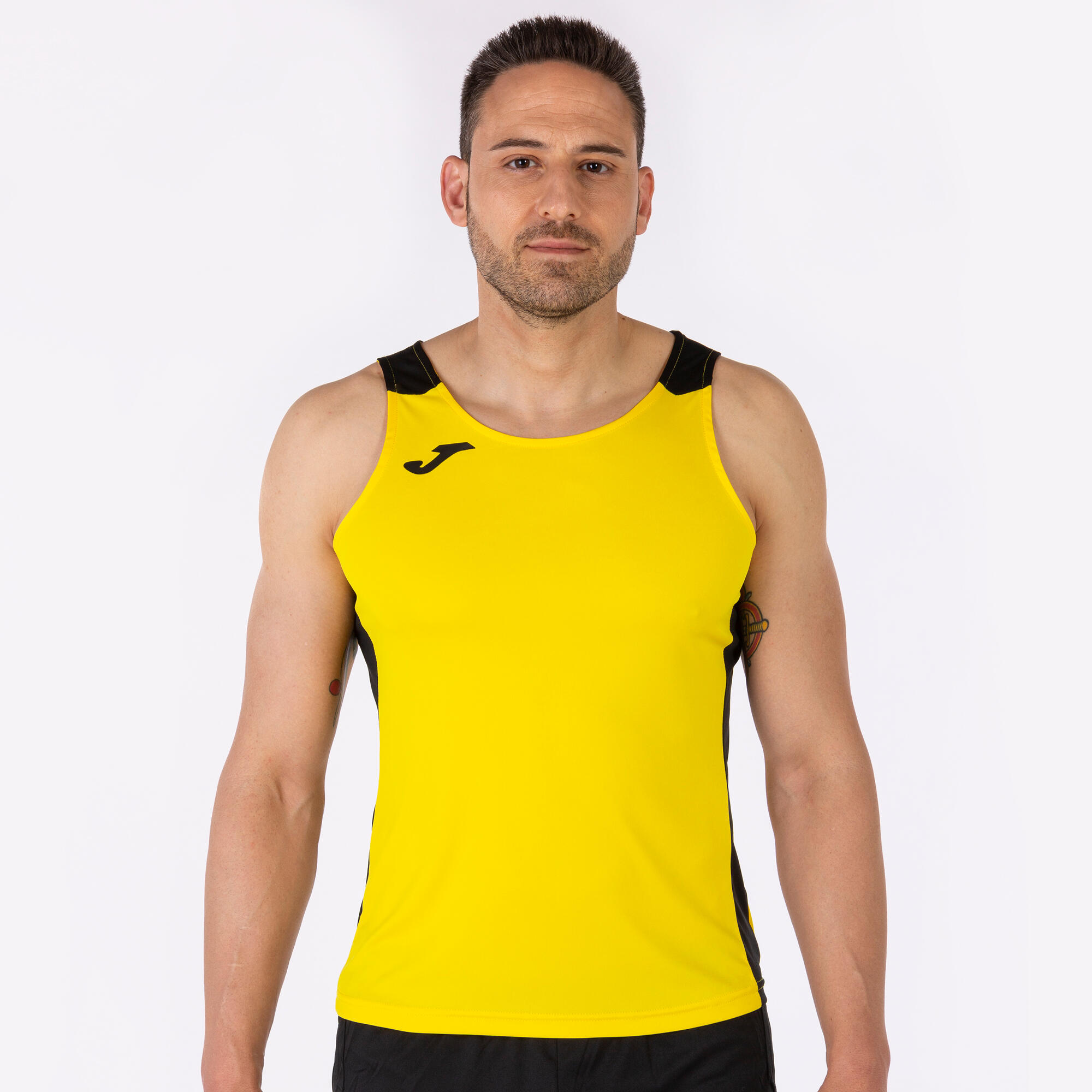 Maglietta Uomo Joma Record II Giallo 2/5