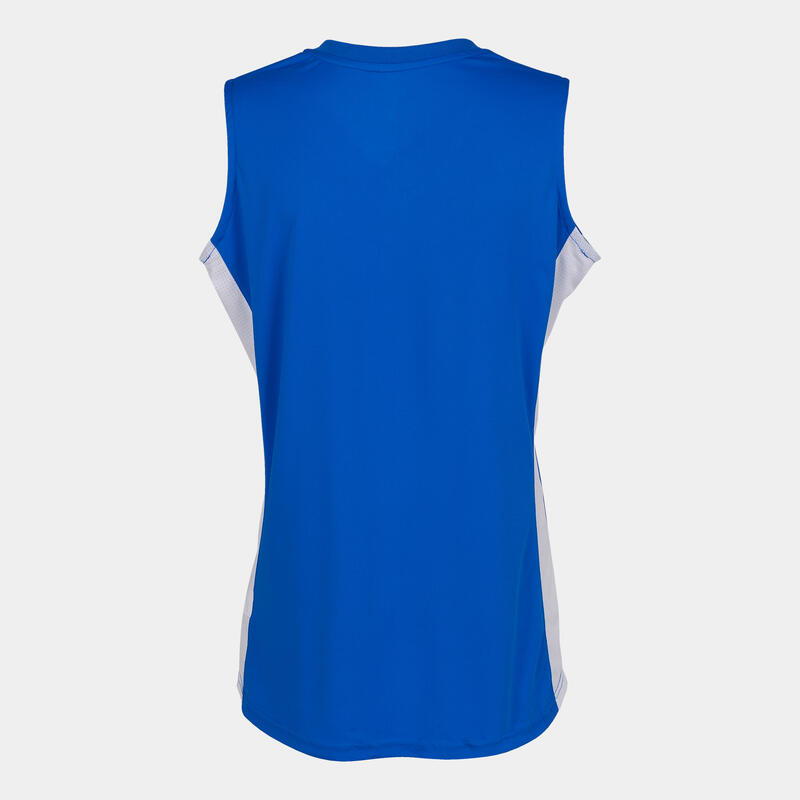 Débardeur Sans Manches Basket-Ball Enfants Joma Cancha III Bleu Roi