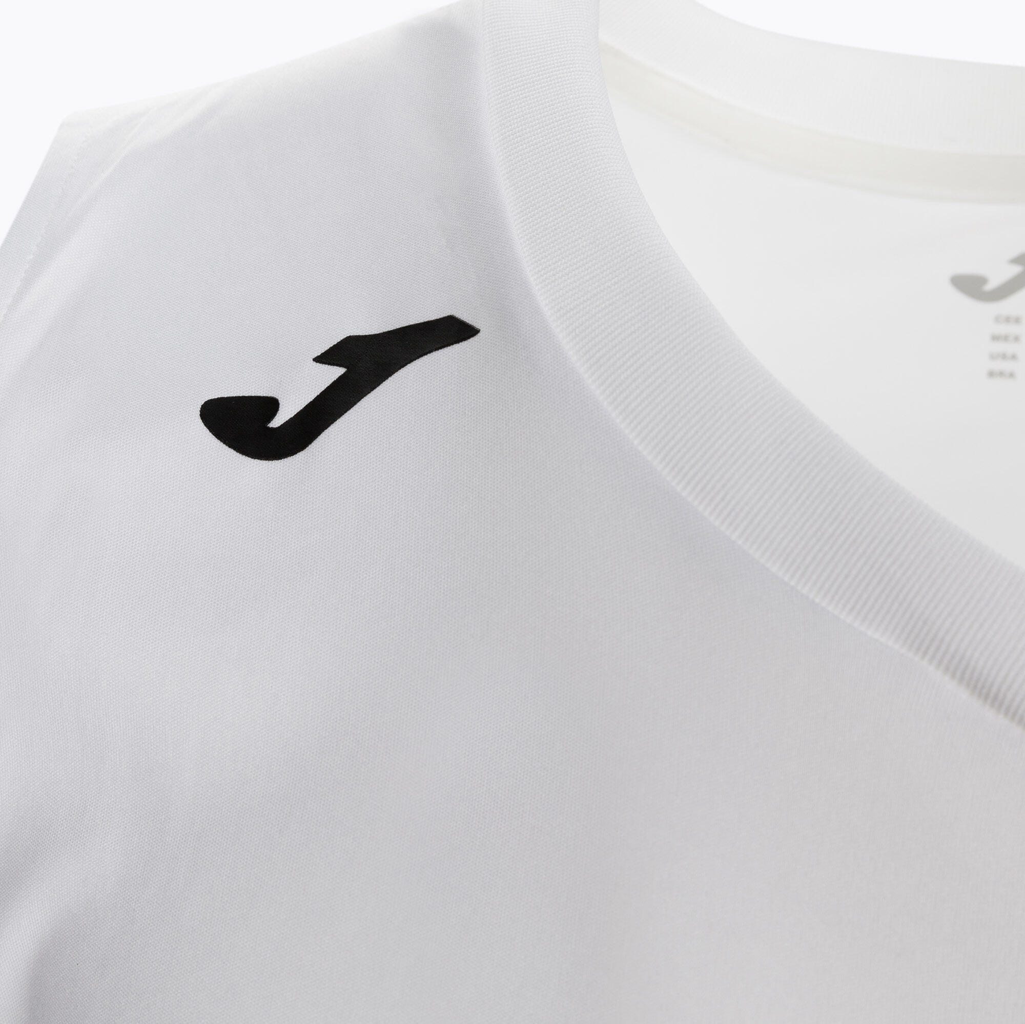 Camiseta Sin Mangas Baloncesto Mujer Joma Cancha III Blanco 3/5