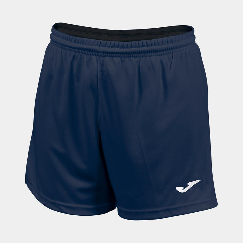 Short Football Femme Joma Paris II Bleu Marine