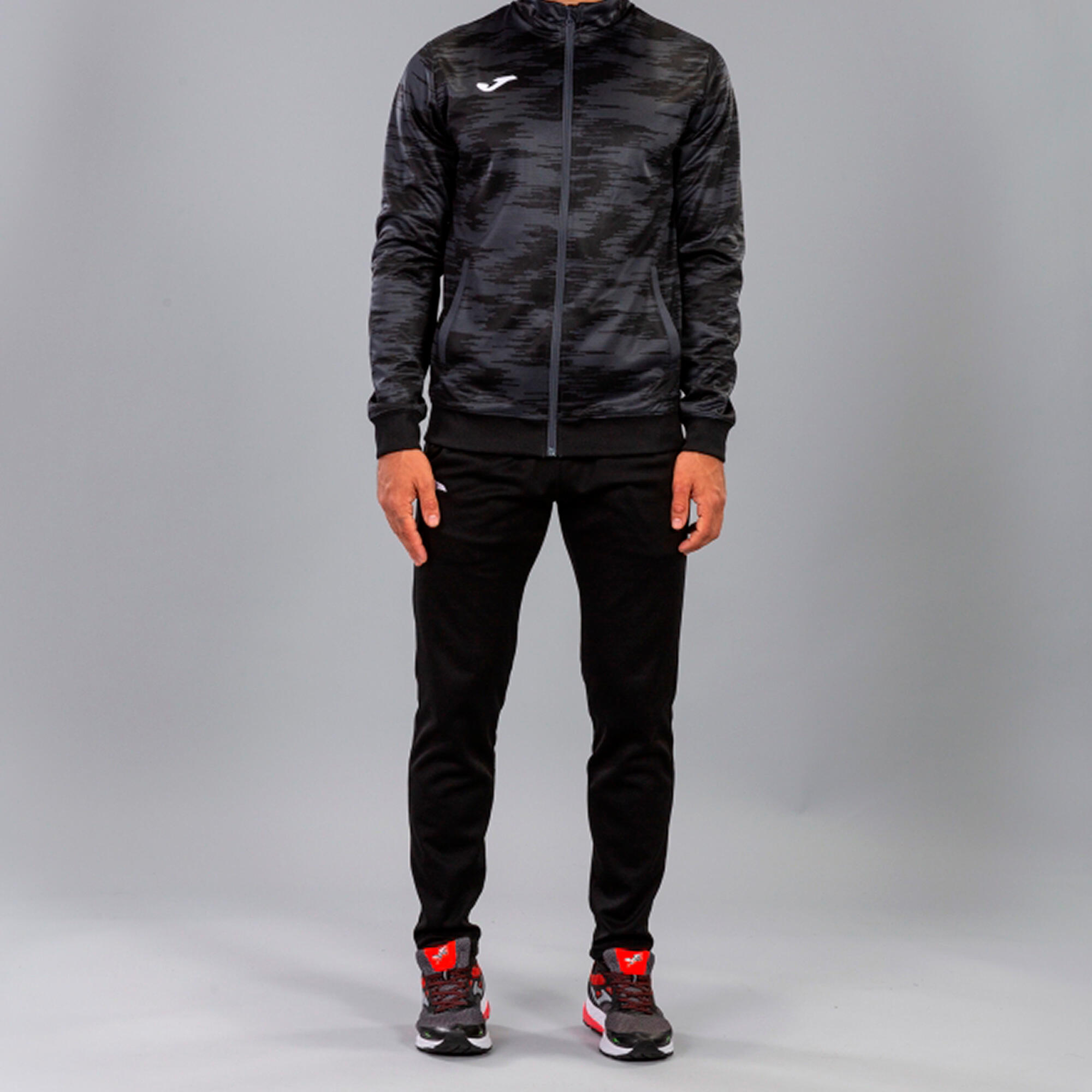 Pantalón Largo Fútbol Hombre Joma Cleo II Negro 5/5